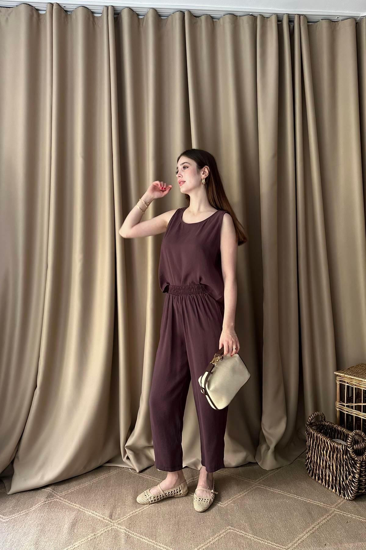 TENCEL PANTOLONLU TAKIM