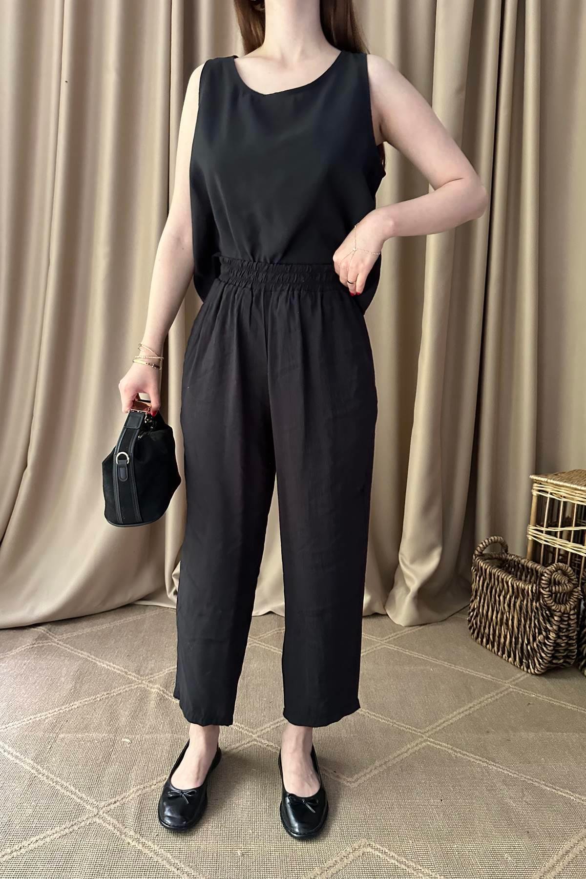 TENCEL PANTOLONLU TAKIM