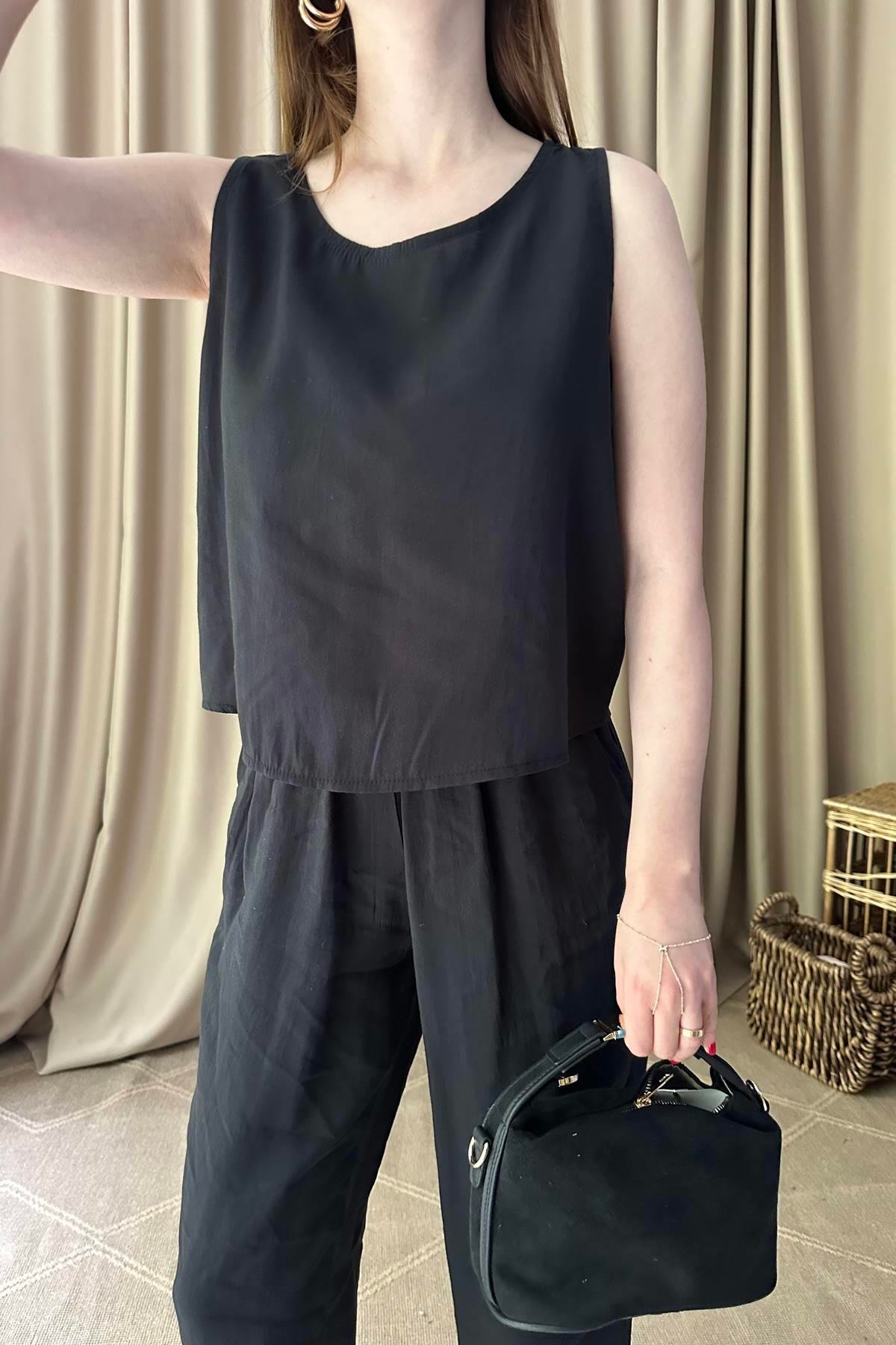 TENCEL PANTOLONLU TAKIM