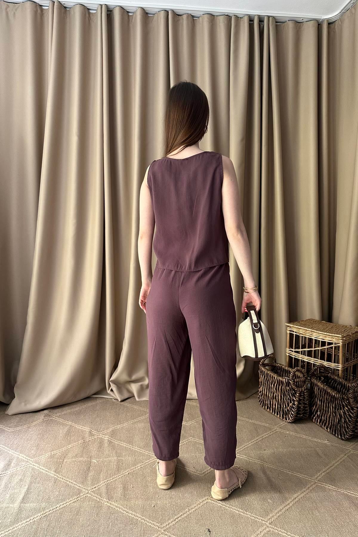 TENCEL PANTOLONLU TAKIM