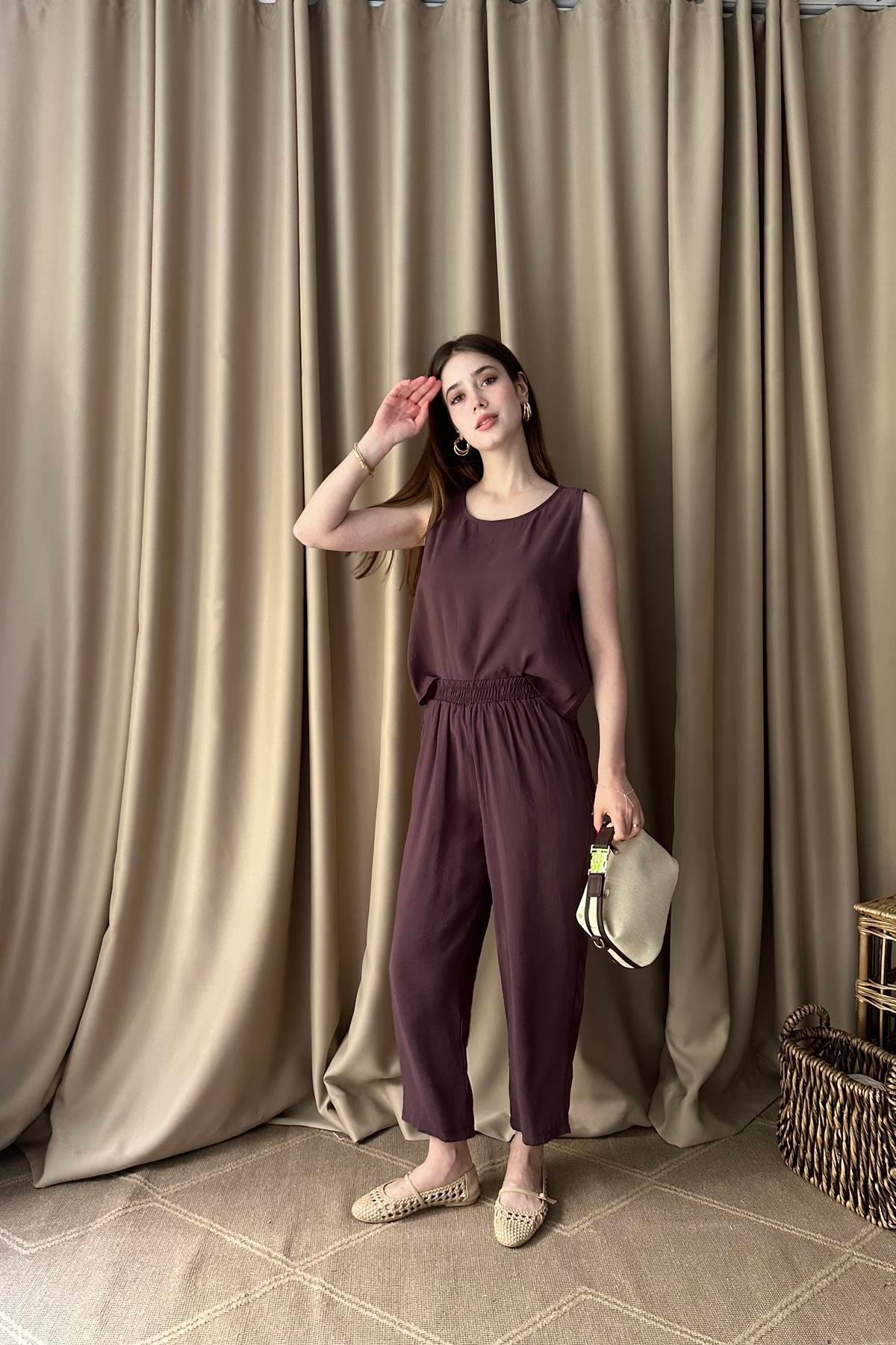 TENCEL PANTOLONLU TAKIM