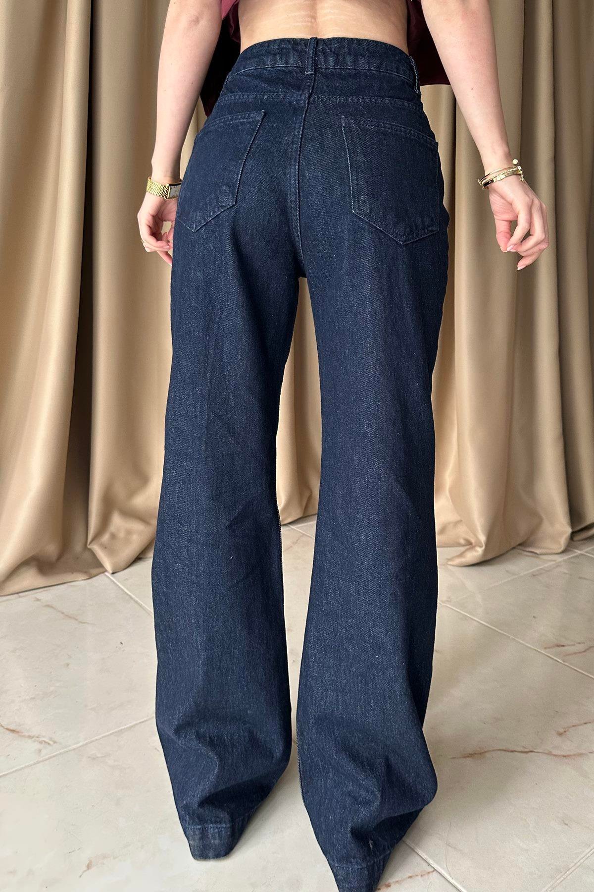 NERVÜR DİKİŞLİ FLARE PANTOLON