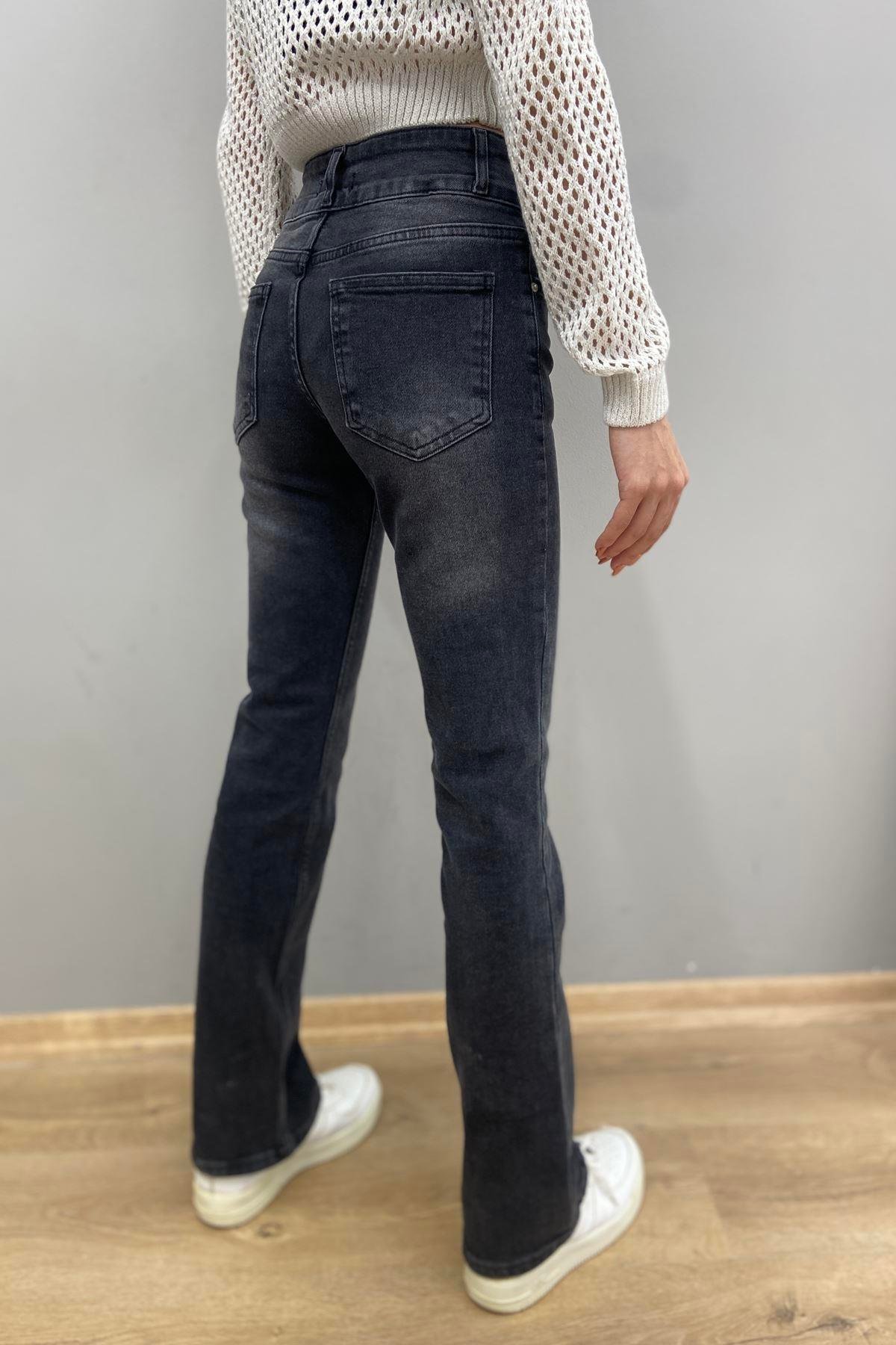 NERVÜR DİKİŞLİ LİKRALI PANTOLON