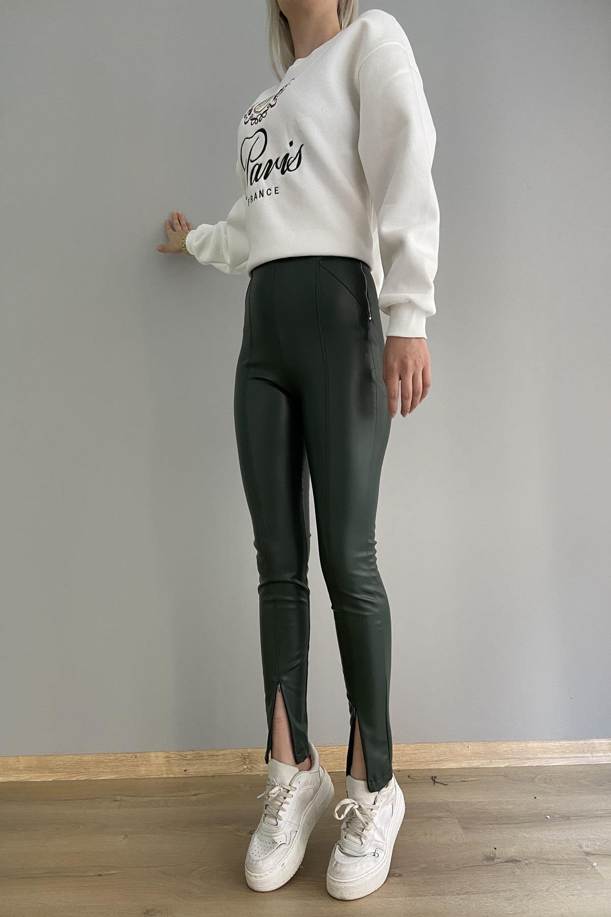 PACA FERMUARLI DERI PANTALON