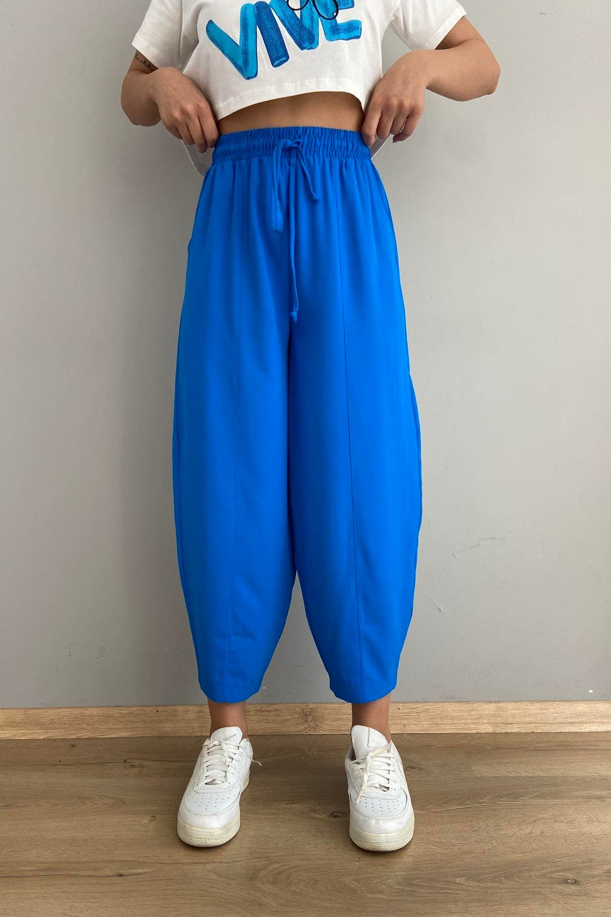 PAÇA PİLELİ BALON PANTOLON