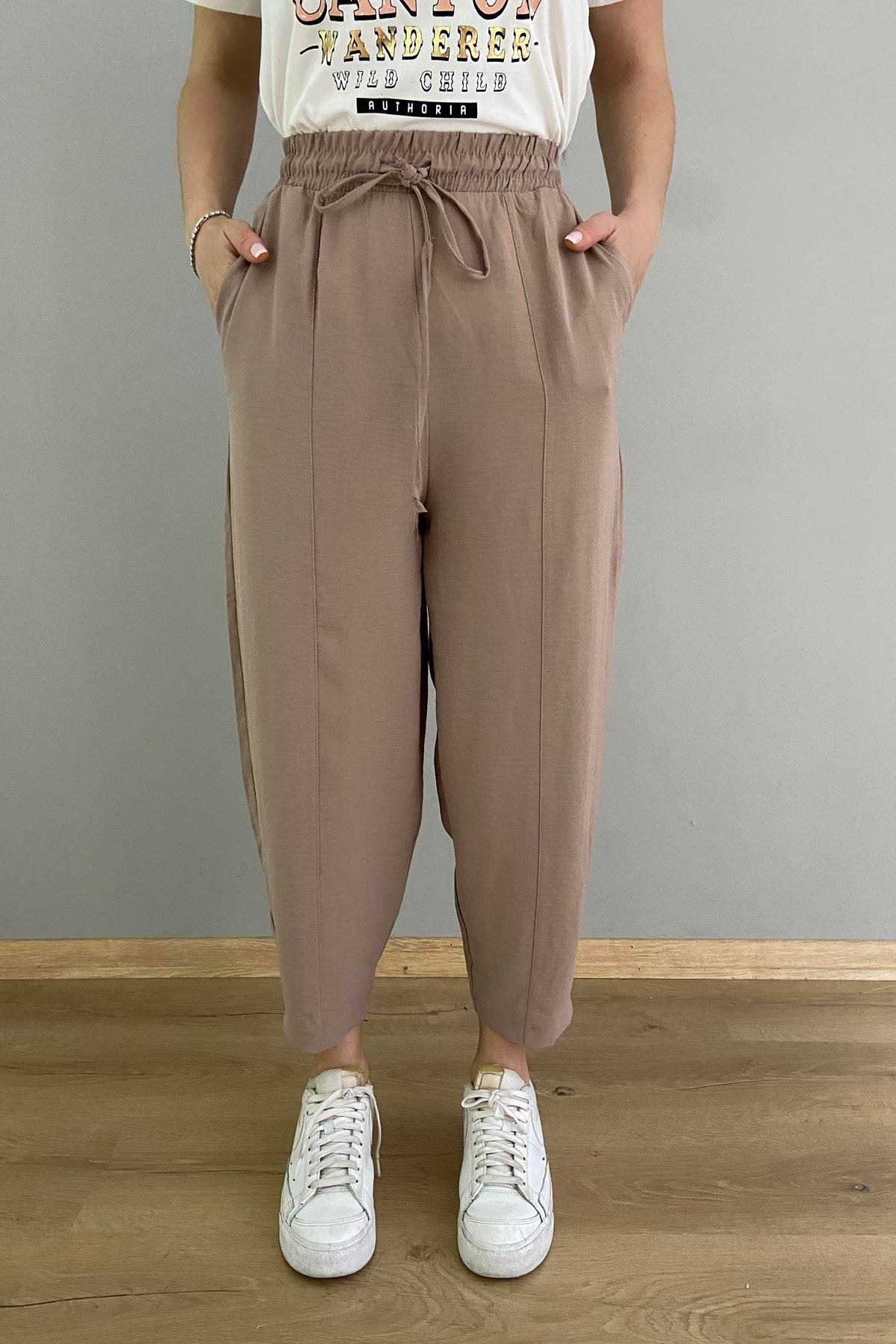 PAÇA PİLELİ BALON PANTOLON