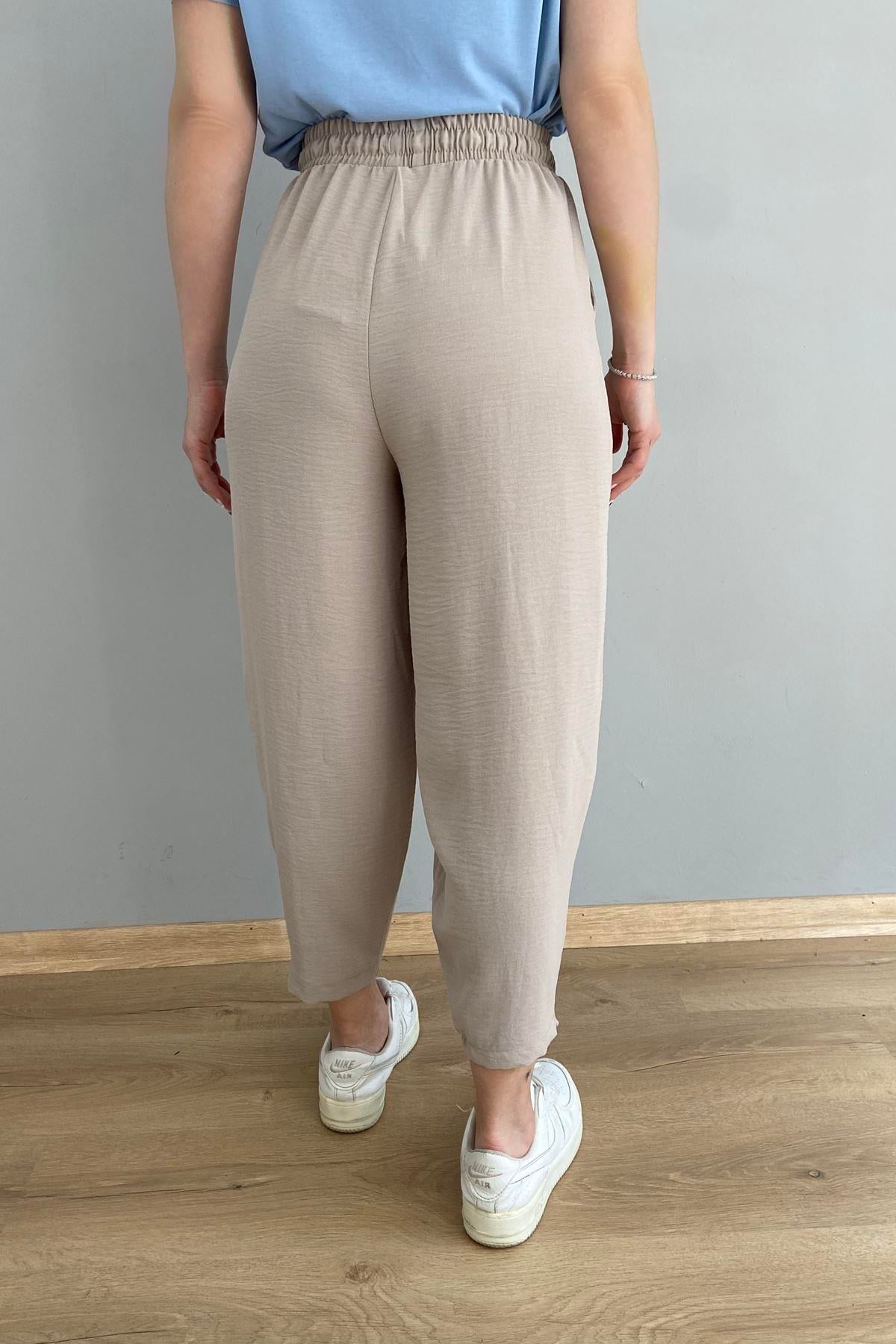 PAÇA PİLELİ BALON PANTOLON