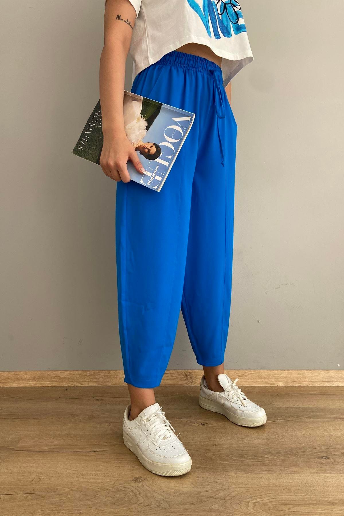 PAÇA PİLELİ BALON PANTOLON