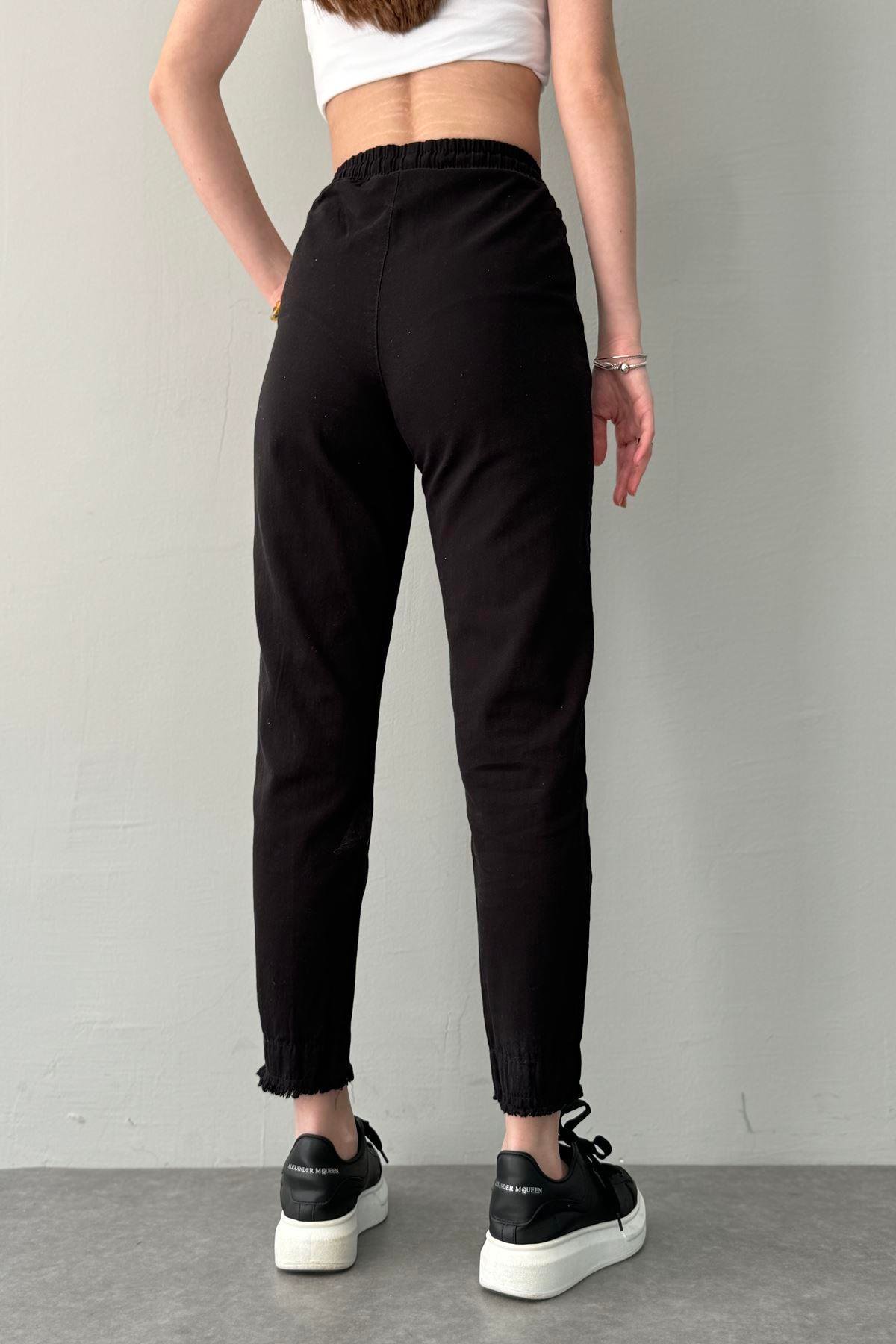 PAÇA PÜSKÜL DETAY PANTOLON