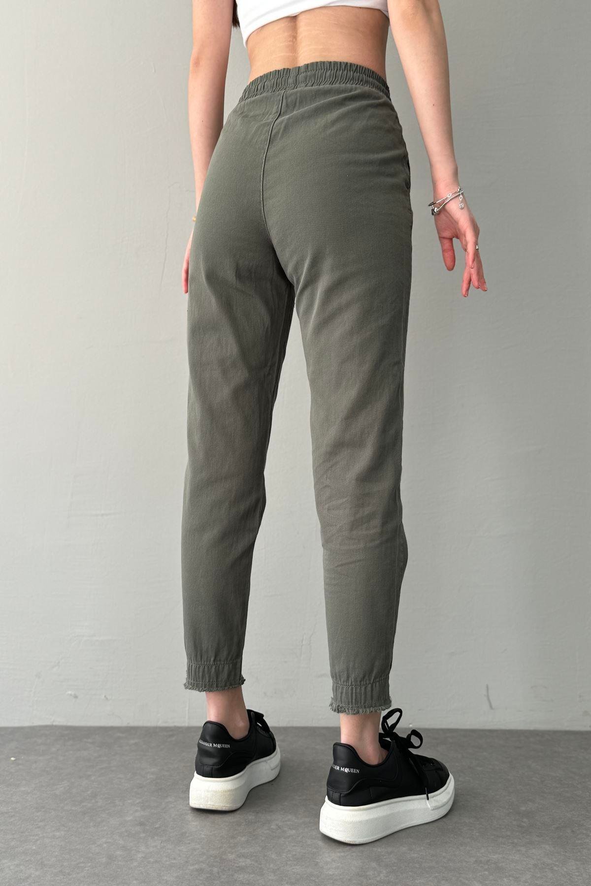 PAÇA PÜSKÜL DETAY PANTOLON