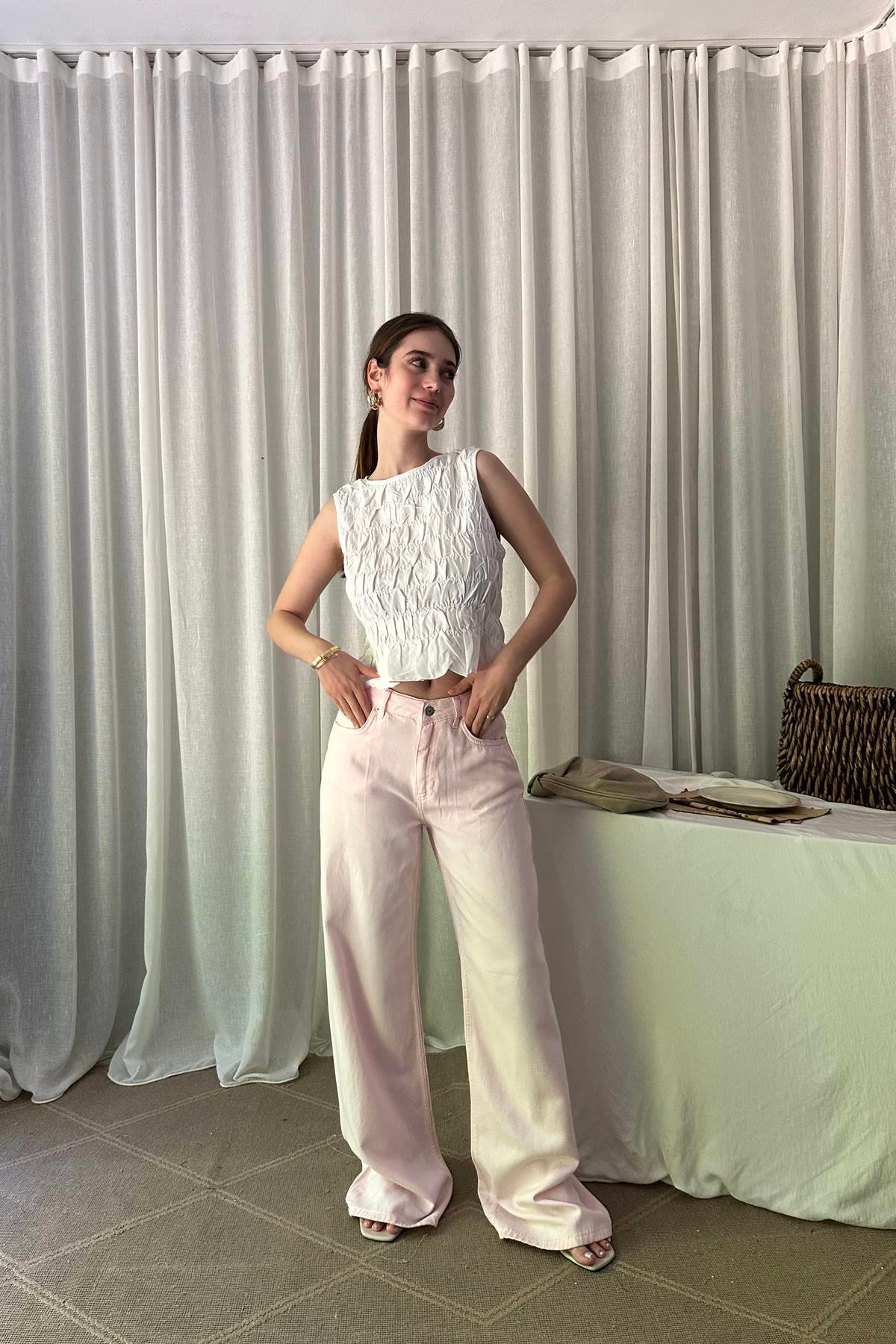 PARÇA BOYA TENCEL PANTOLON