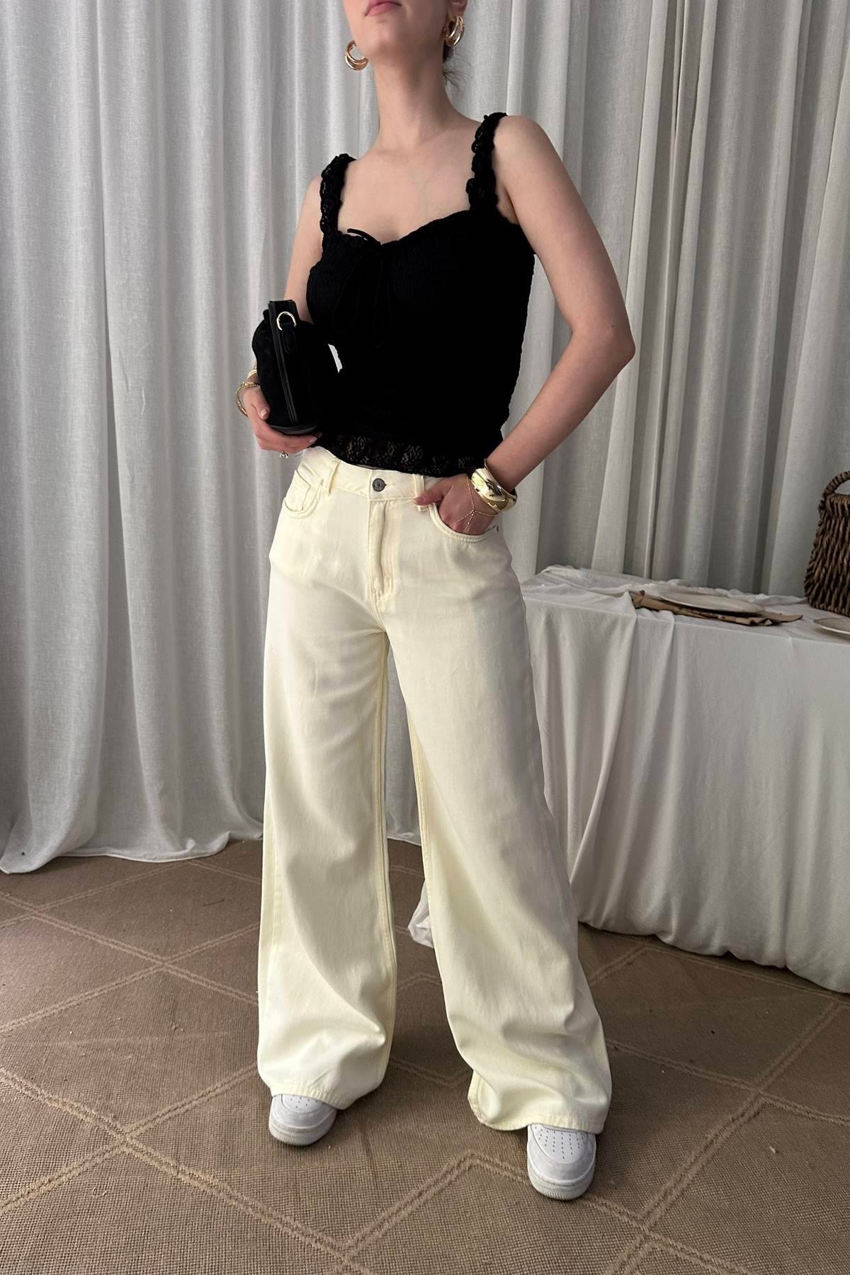 PARÇA BOYA TENCEL PANTOLON