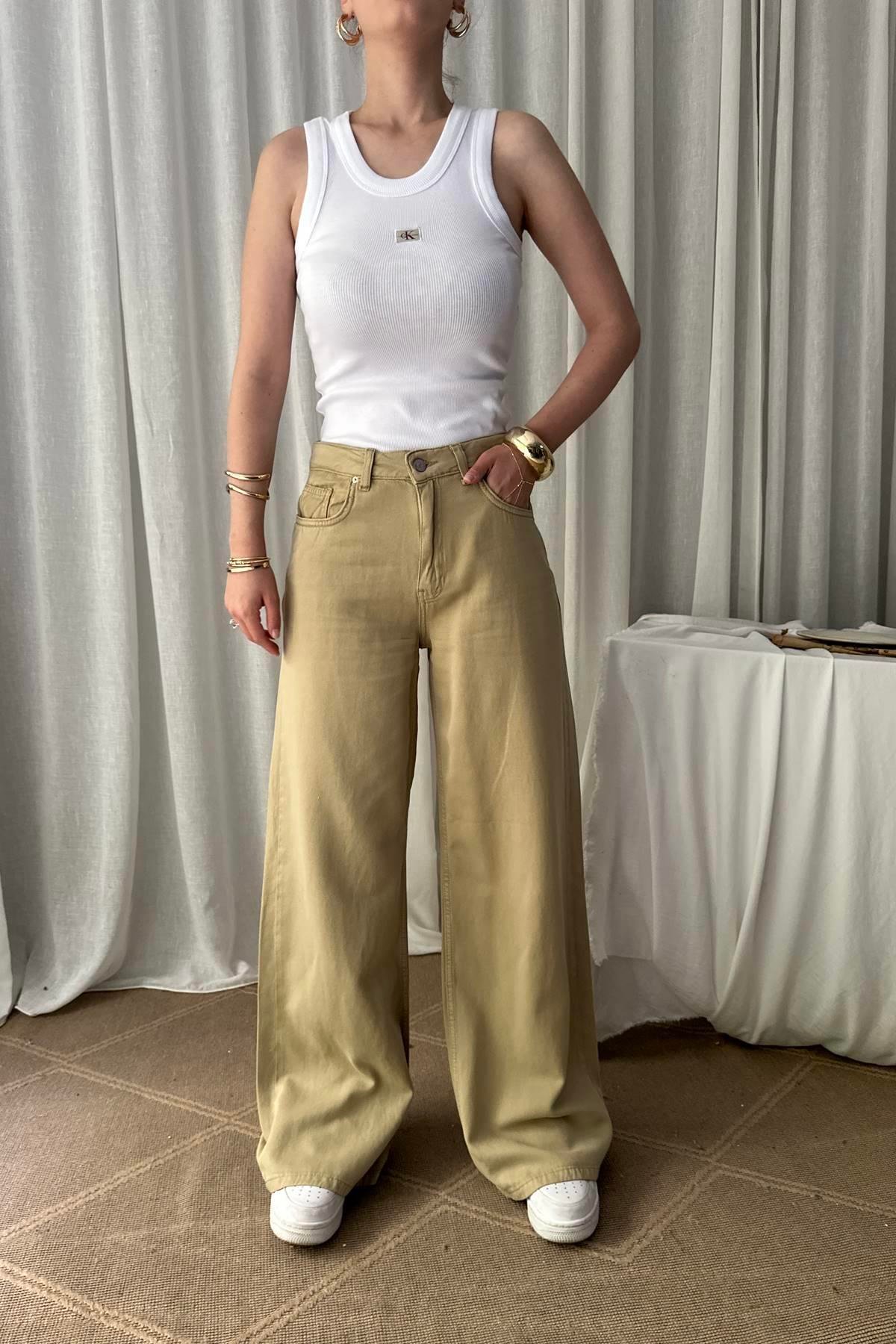 PARÇA BOYA TENCEL PANTOLON