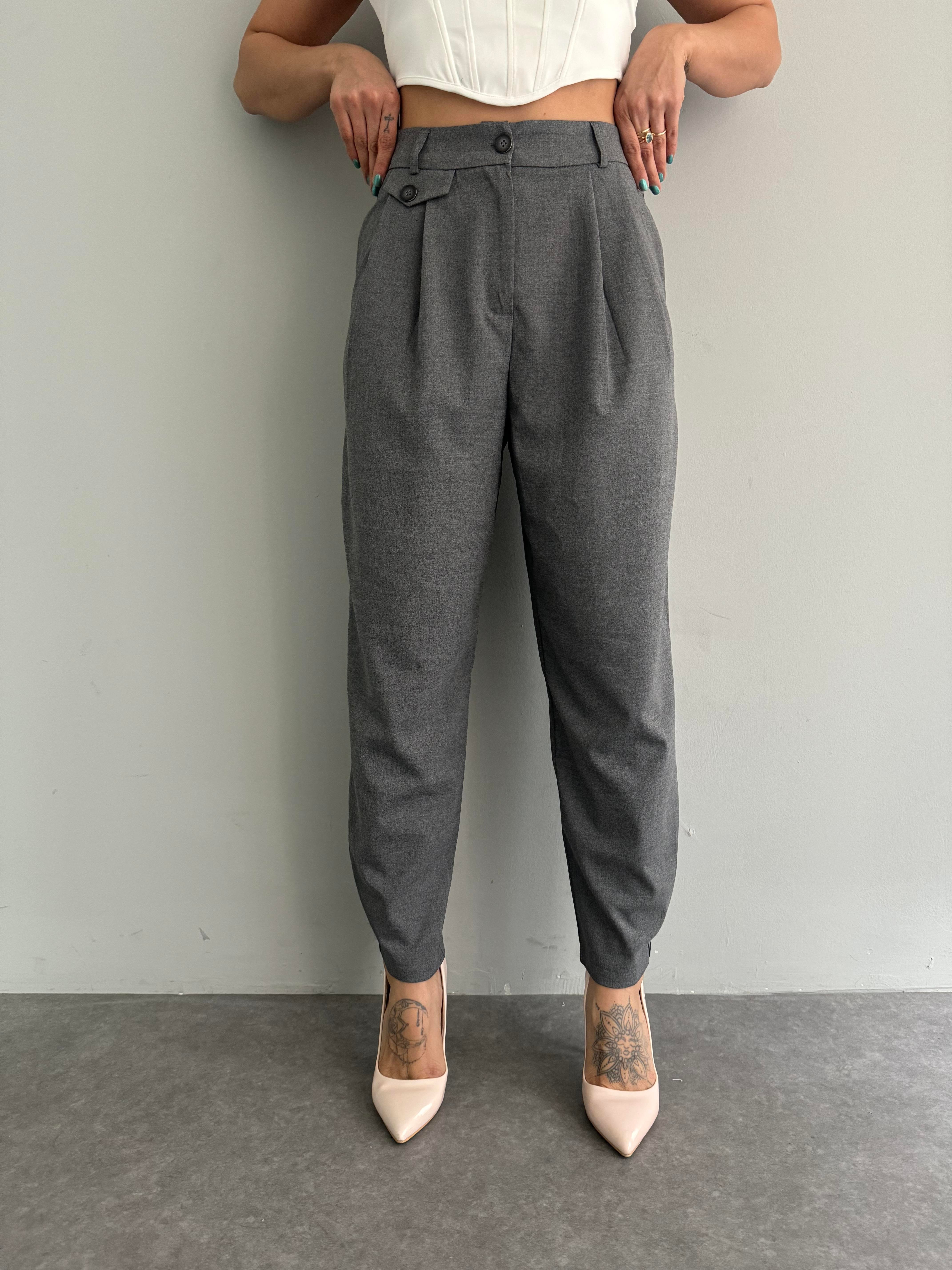 PİLE DETAYLI PANTOLON
