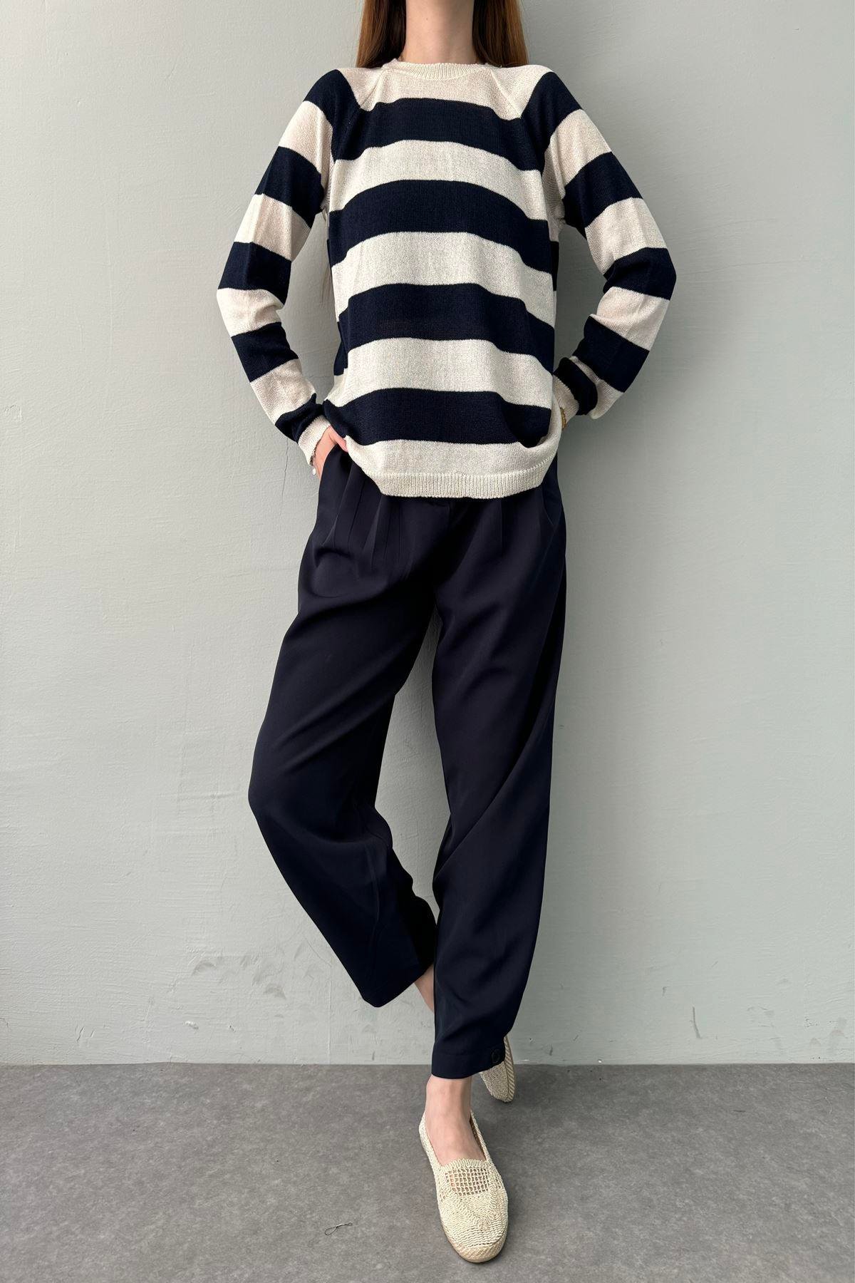 PİLE DETAYLI PANTOLON