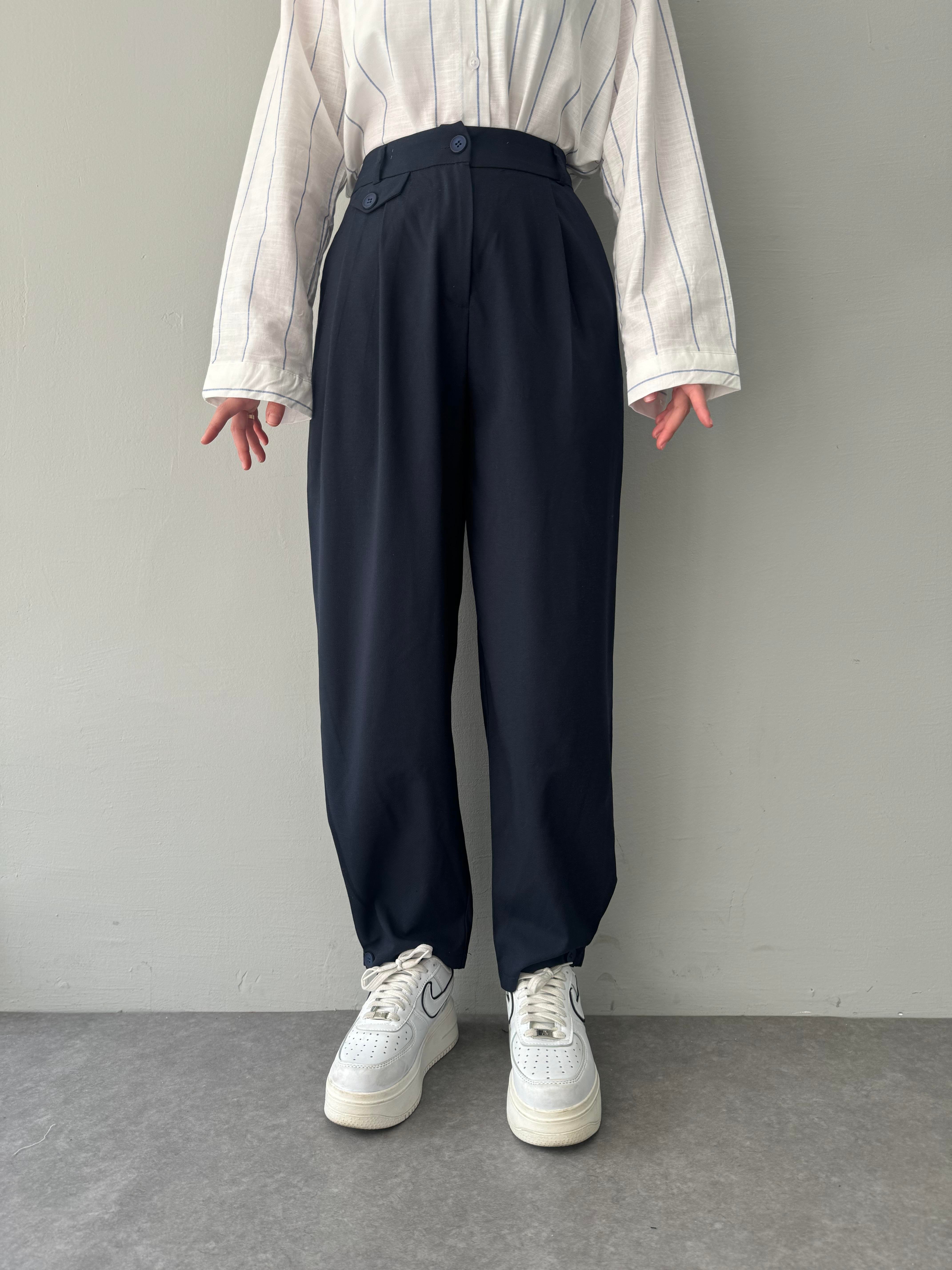 PİLE DETAYLI PANTOLON