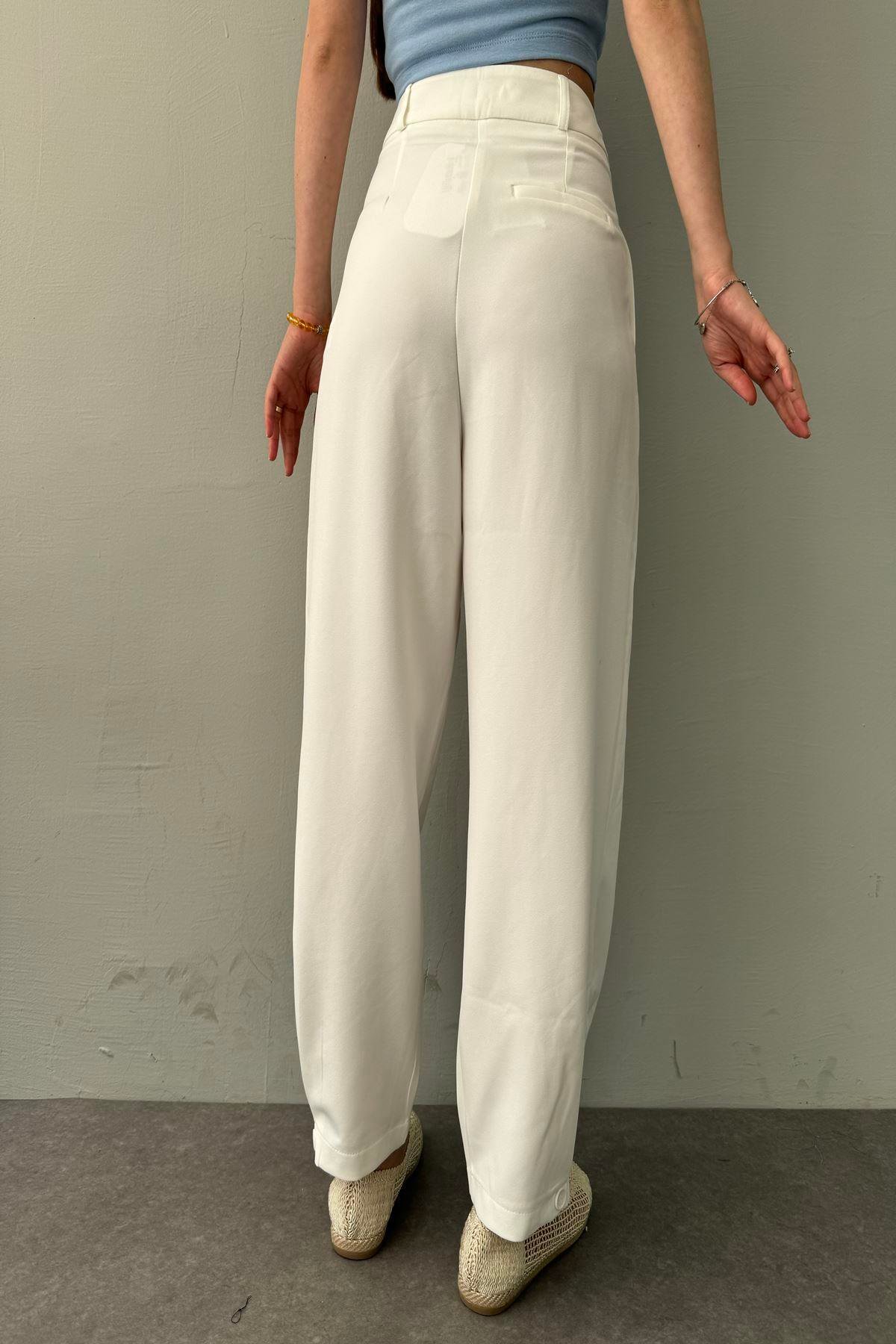 PİLE DETAYLI PANTOLON