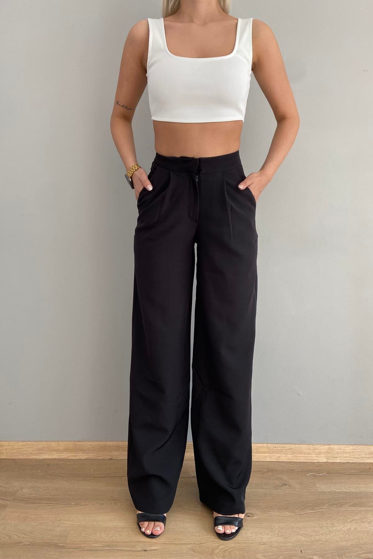 PİLELİ PALAZO PANTOLON