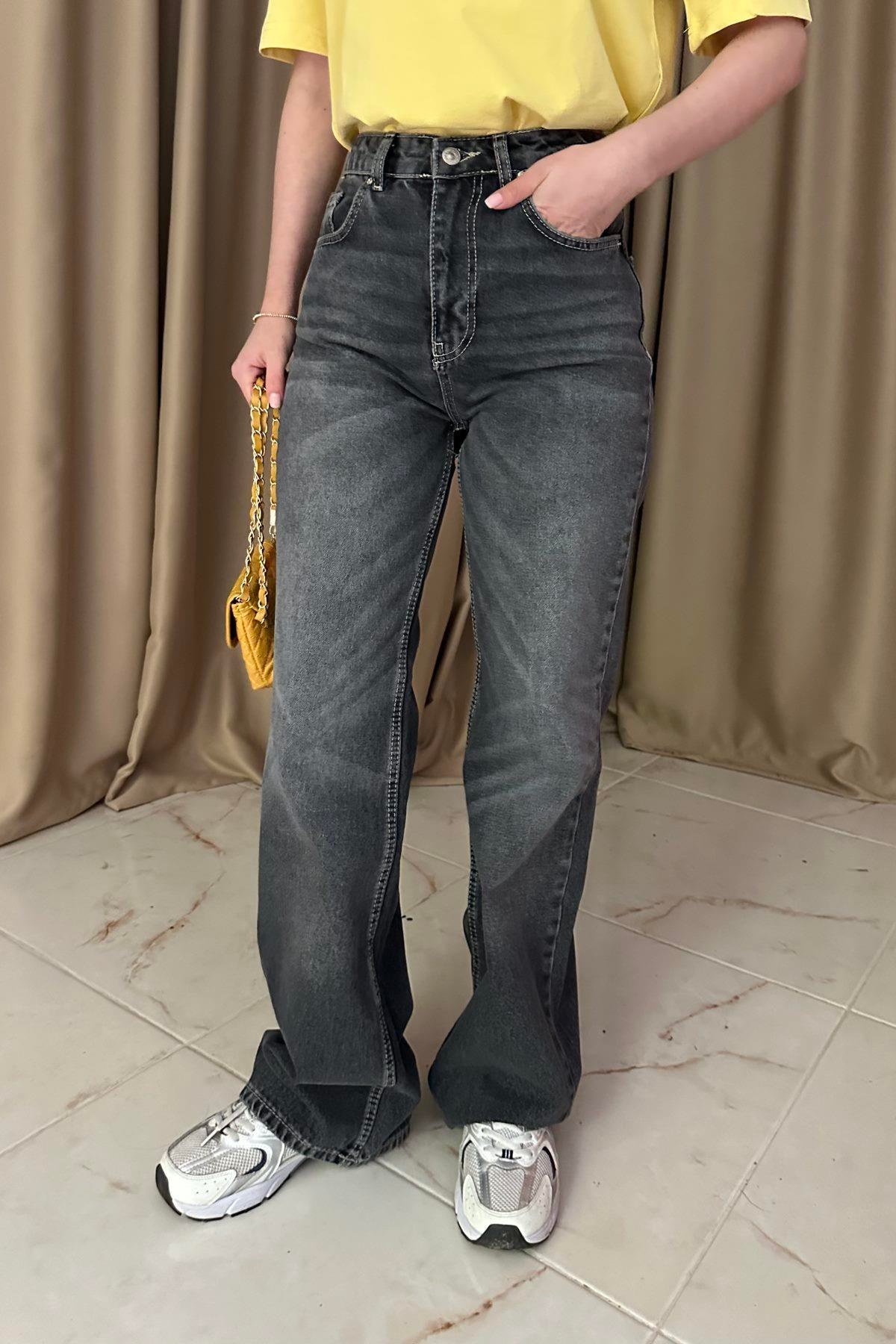 TAŞLANMIŞ WİDELEG PANTOLON
