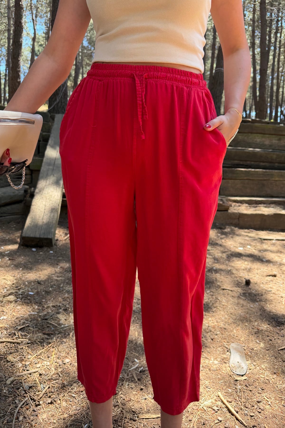 TENCEL ŞALVAR PANTOLON