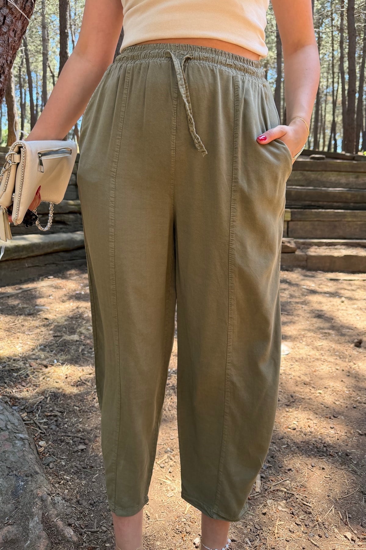 TENCEL ŞALVAR PANTOLON