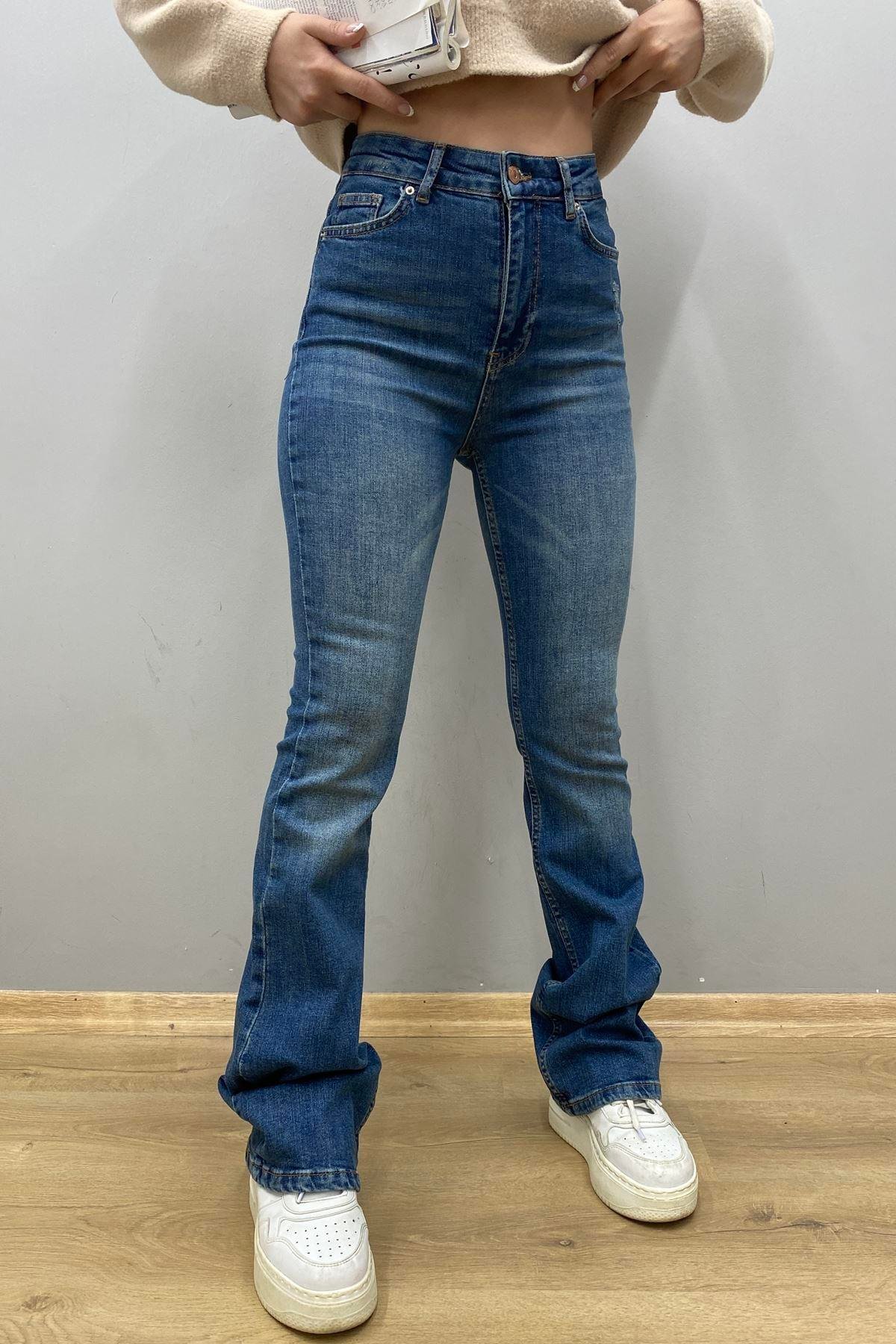 TNT LİKRALI FLARE PANTOLON