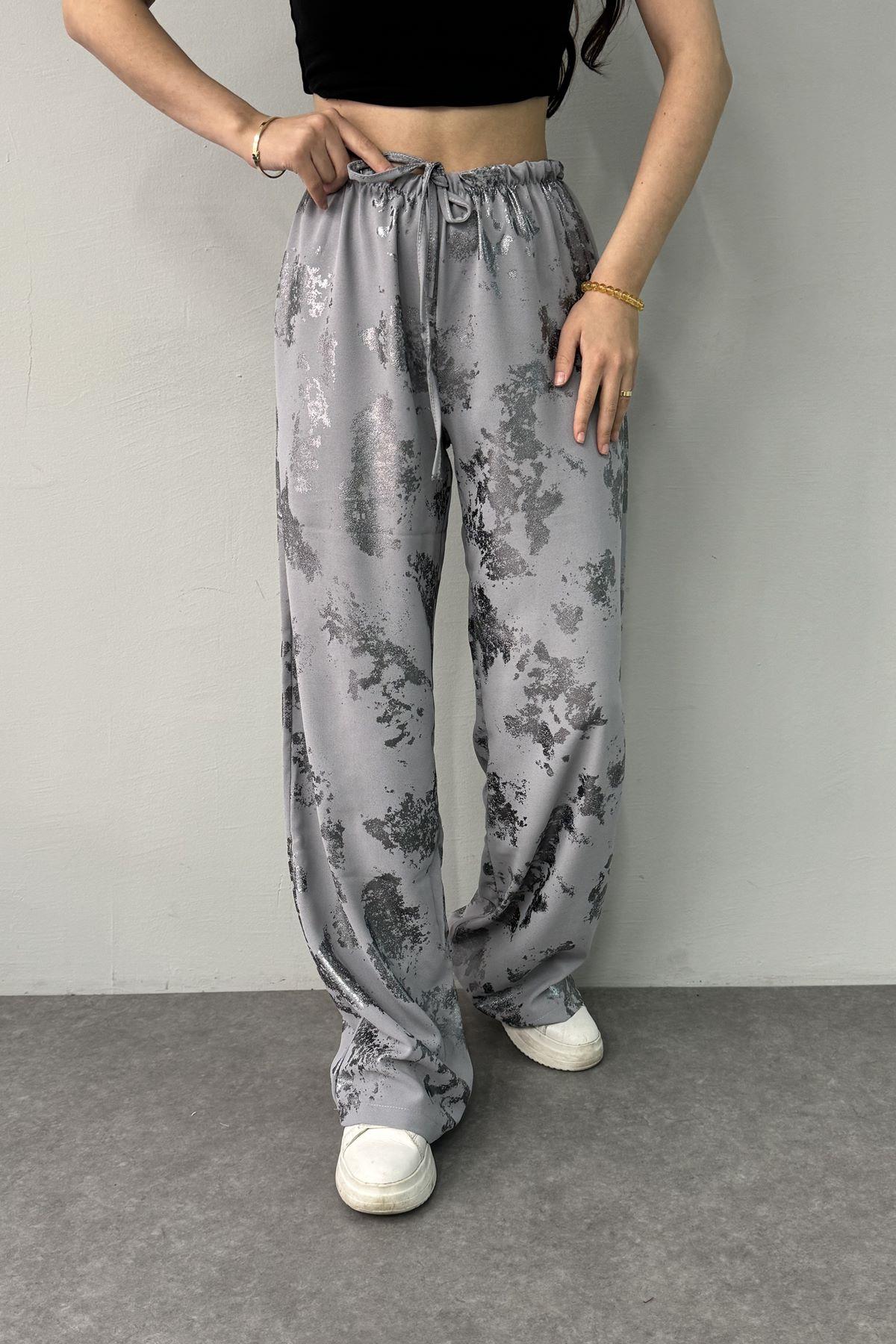 VARAK BASKILI PANTOLON
