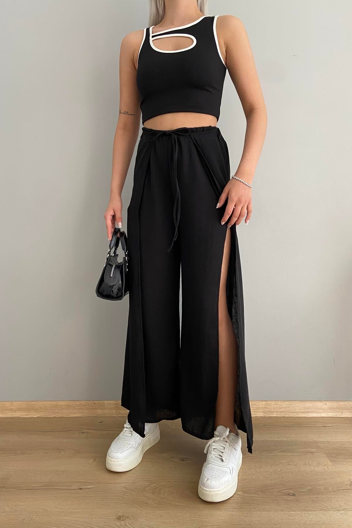 YIRTMAÇ DETAY PANTALON