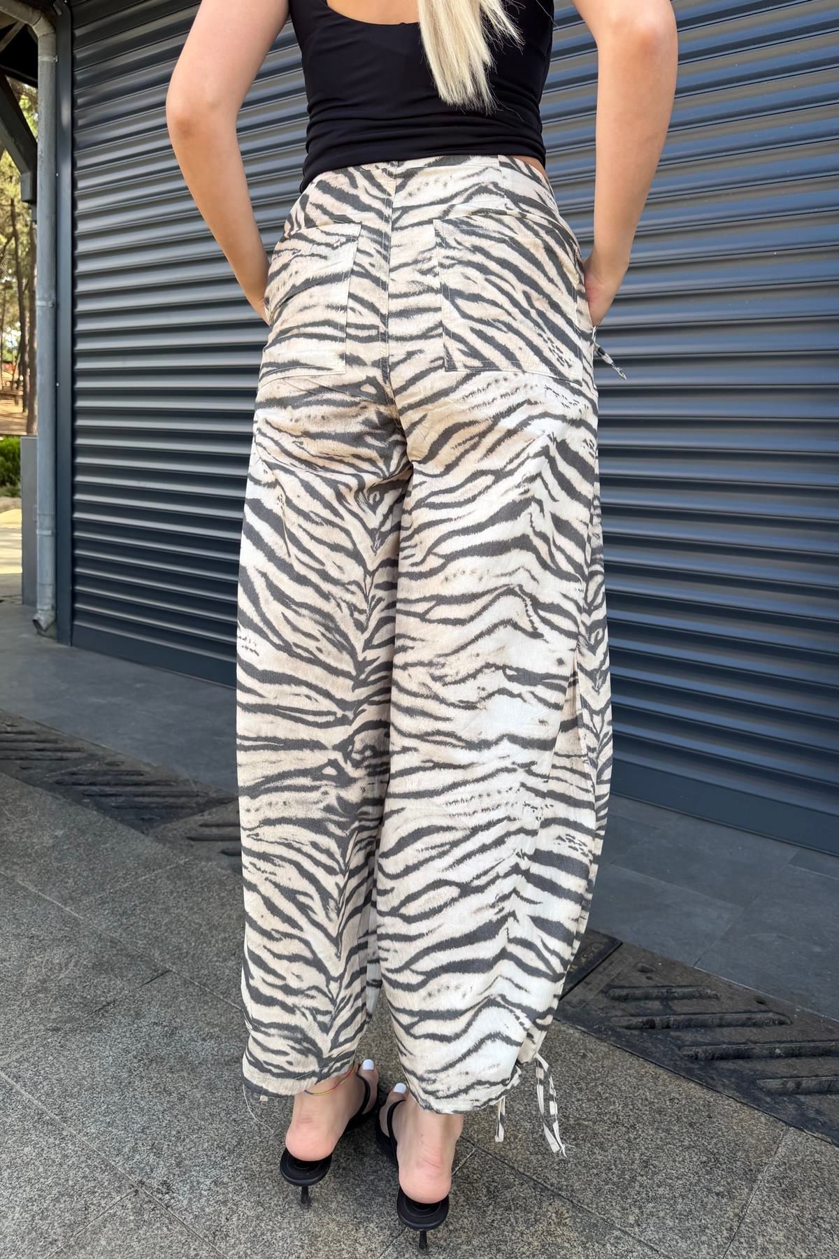 ZEBRA DESEN PANTOLON