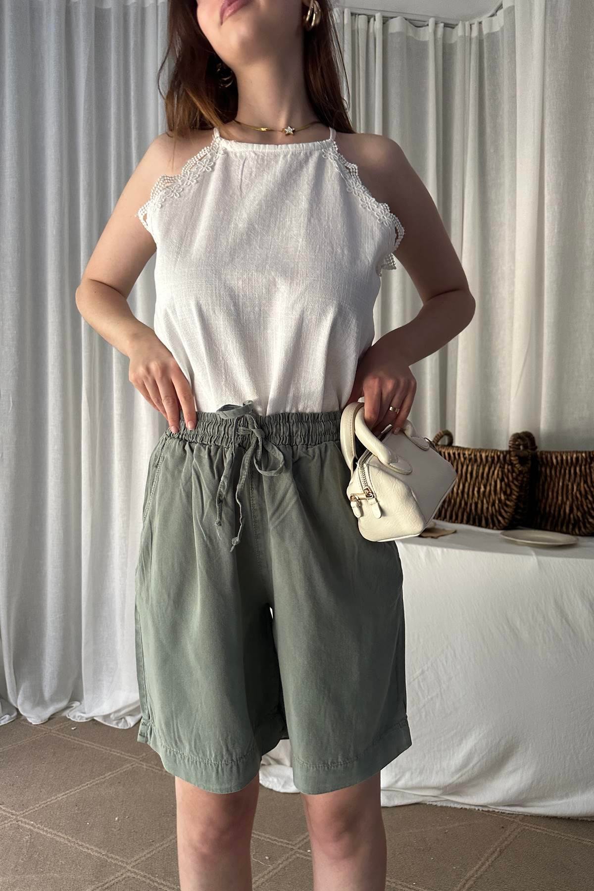 TENCEL BERMUDA