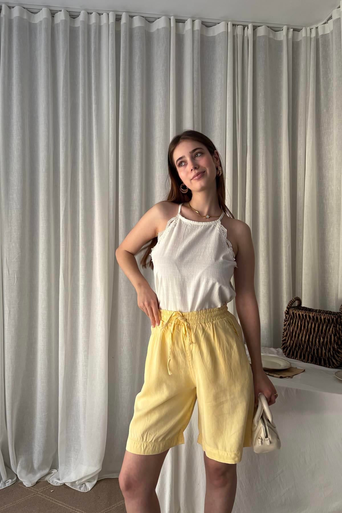 TENCEL BERMUDA
