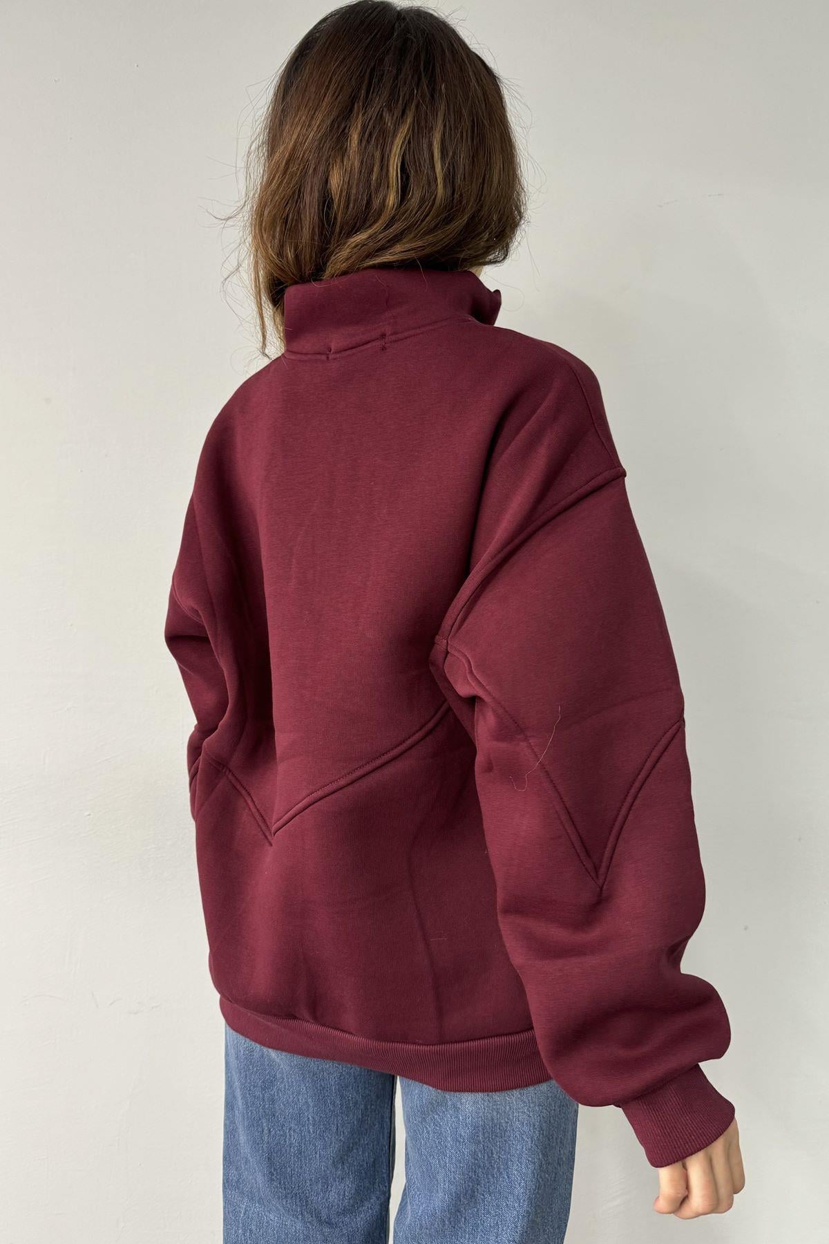 CALIFORNIA NAKIŞLI SWEATSHIRT