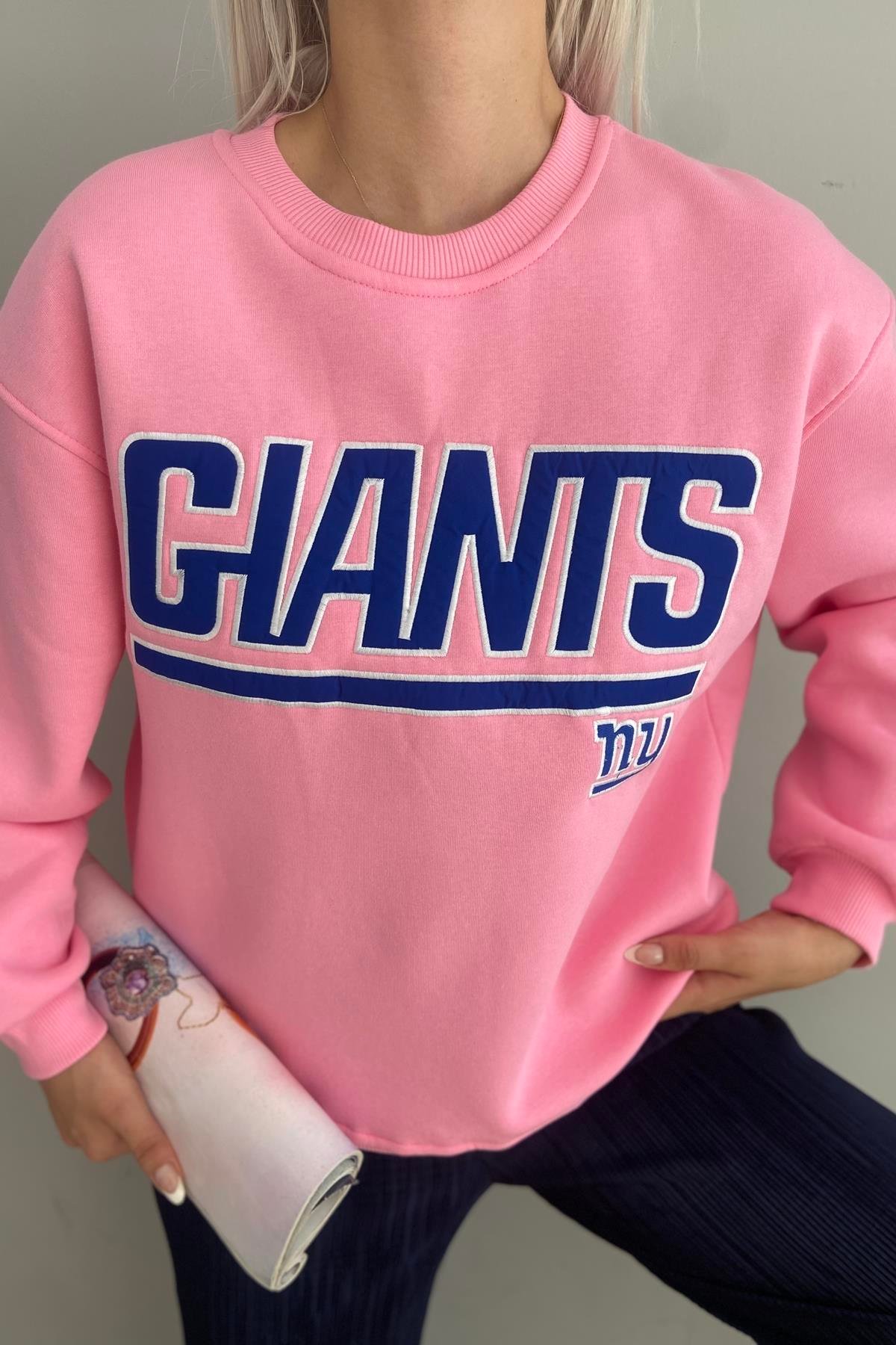 GLANTS NAKIŞLI SWEATSHIRT