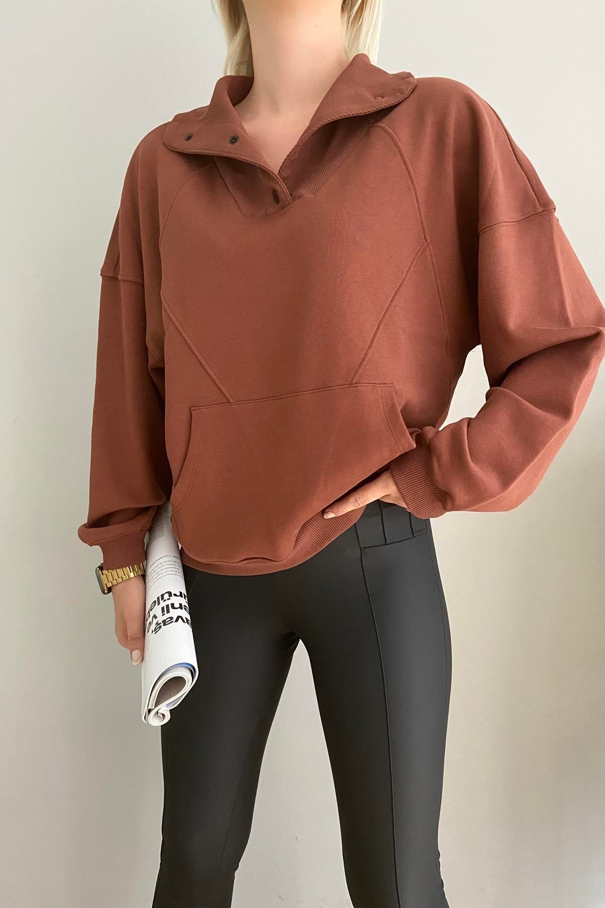KARGO CEP OVERSİZE SWEAT