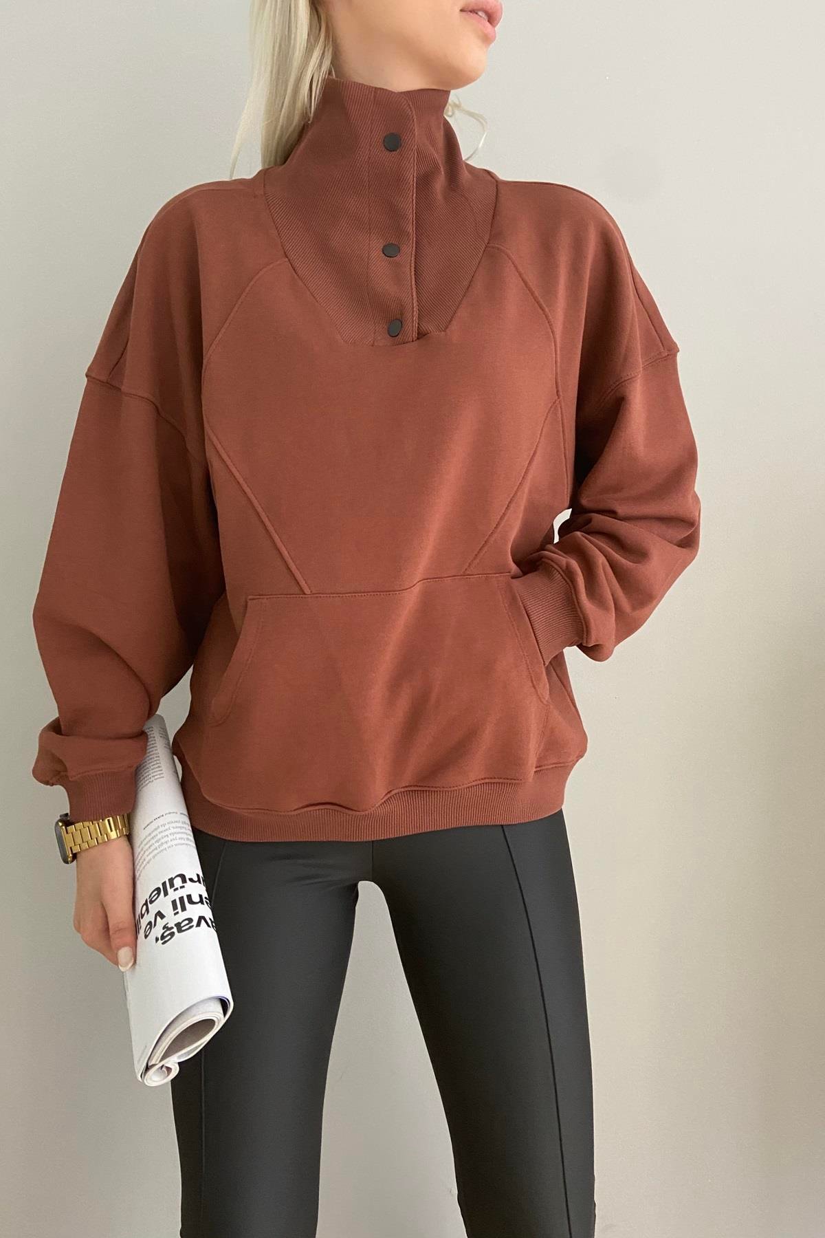 KARGO CEP OVERSİZE SWEAT
