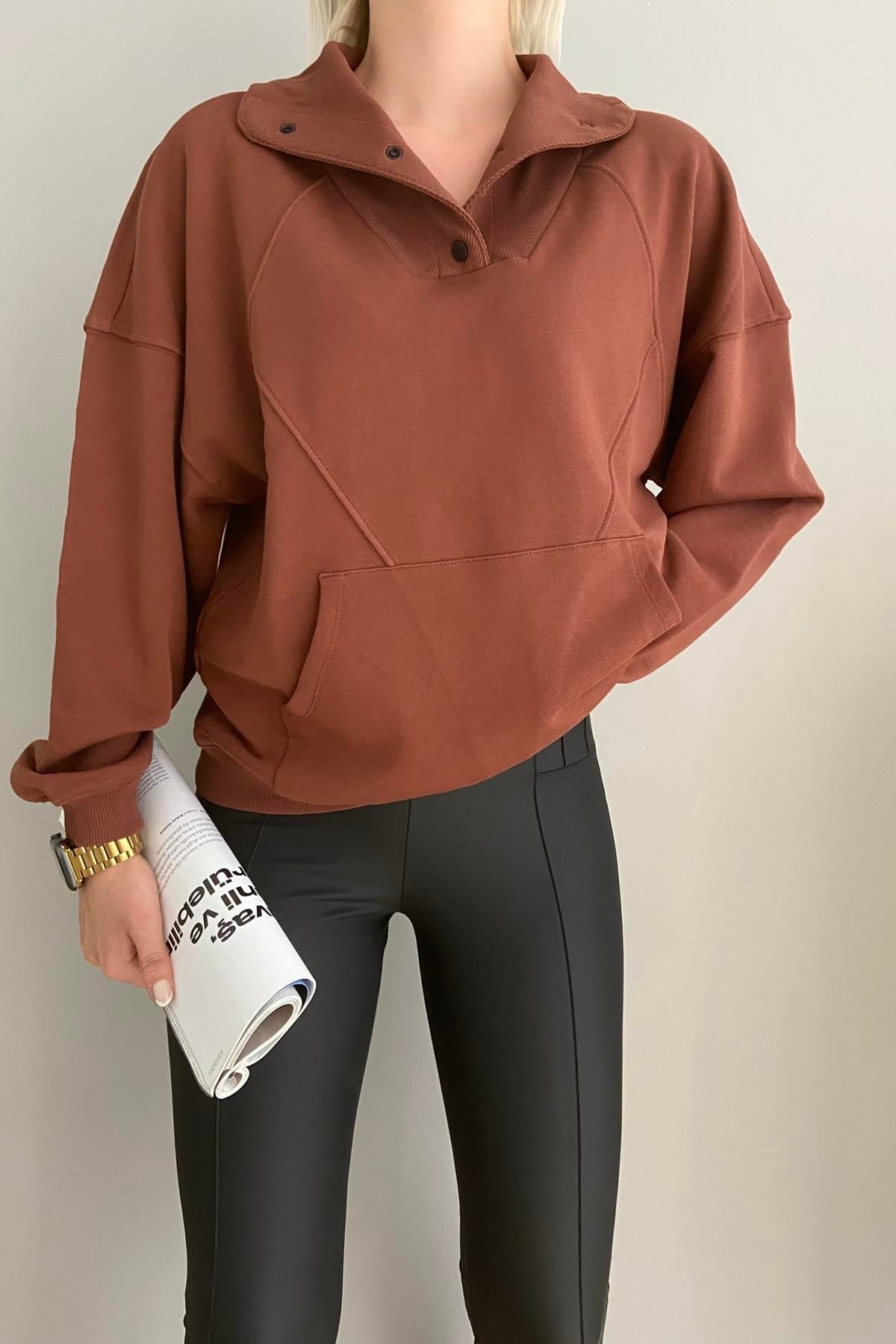 KARGO CEP OVERSİZE SWEAT