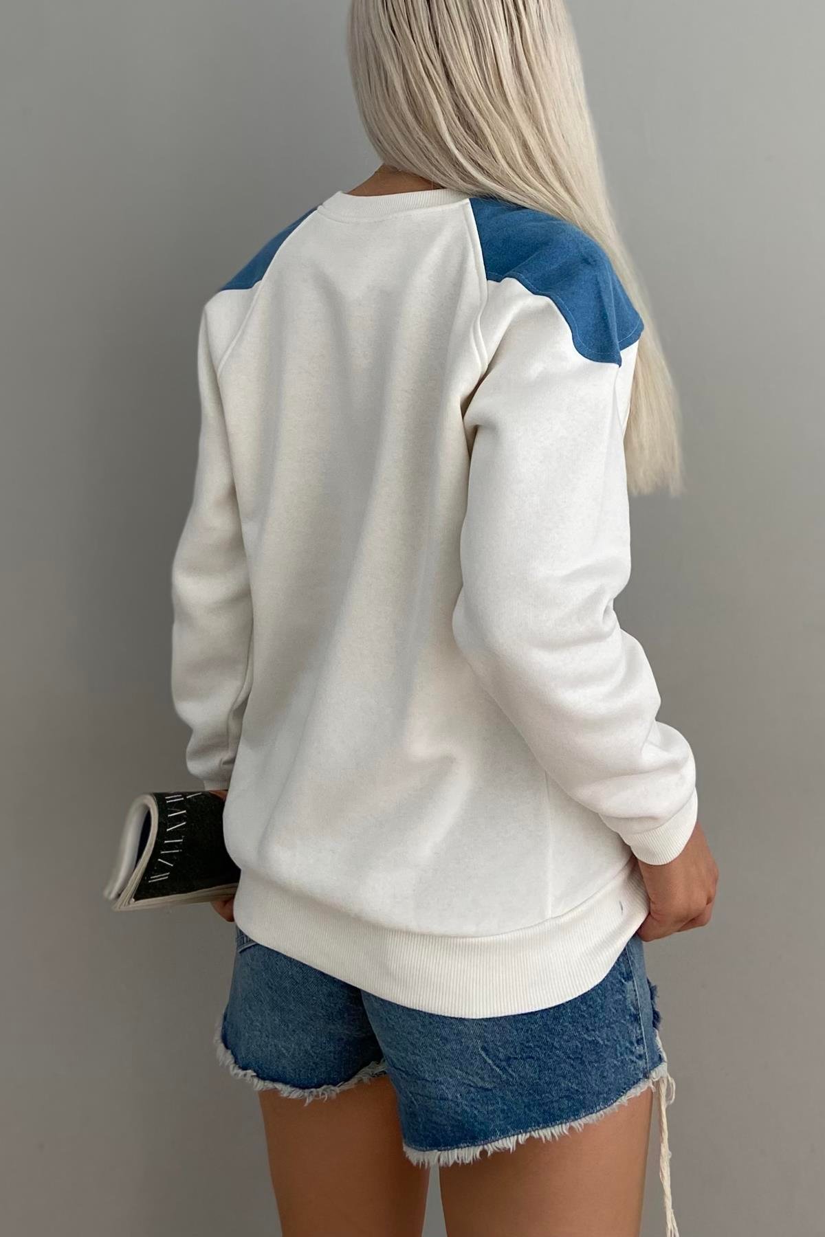 KOT GARNİLİ SWEATSHIRT
