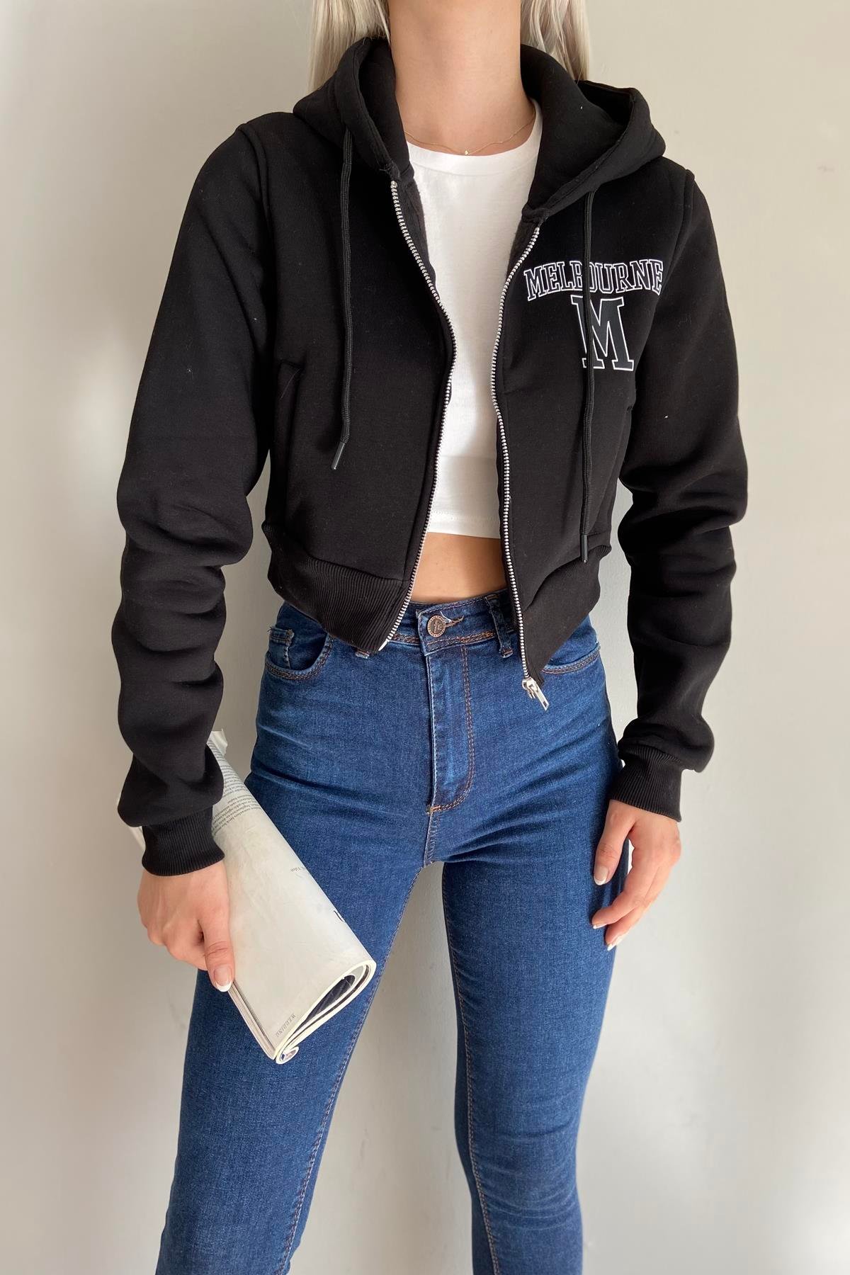 MELBOURNE KAPSONLU SWEATSHIRT