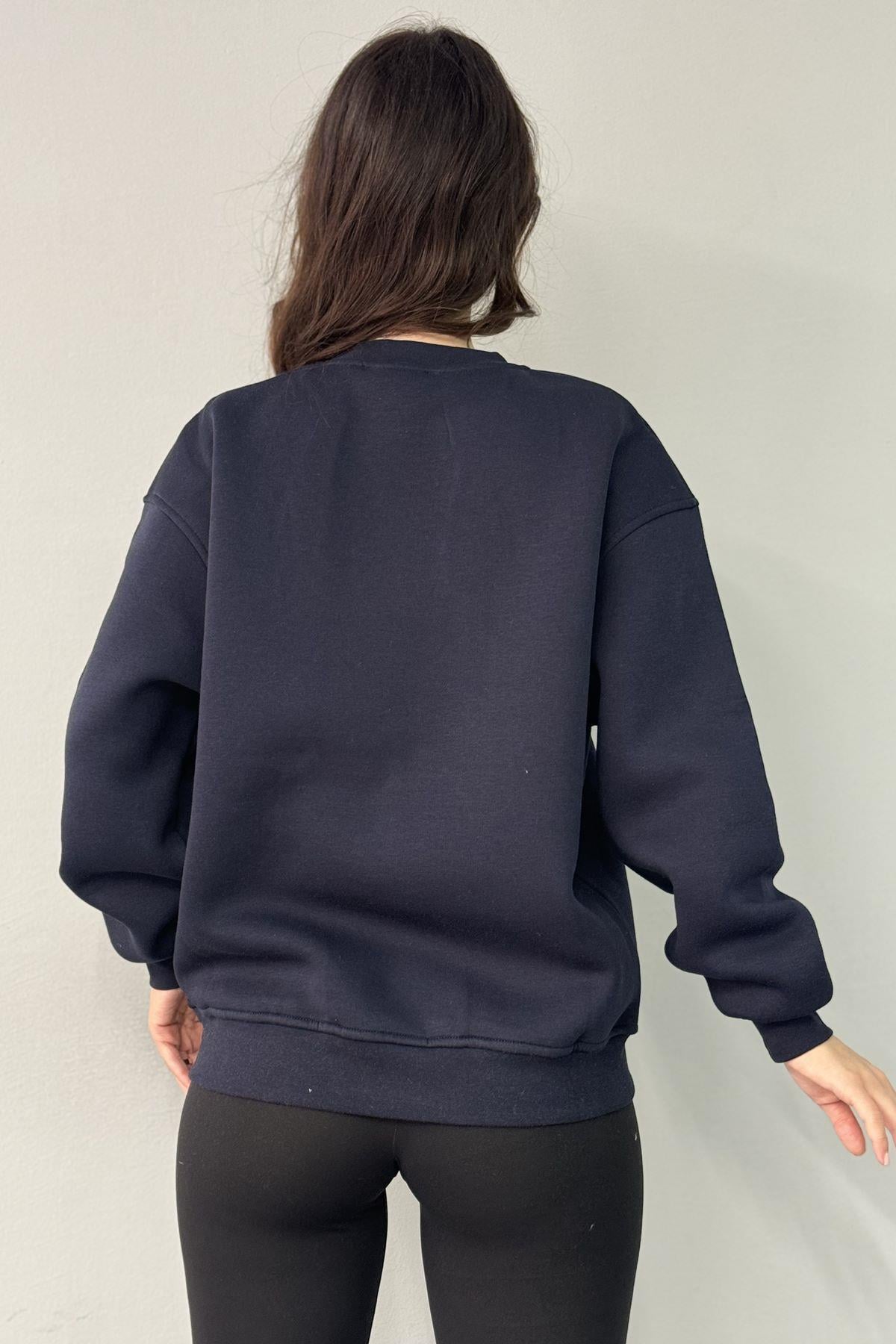MERCİ NAKIŞ DETAY SWEAT