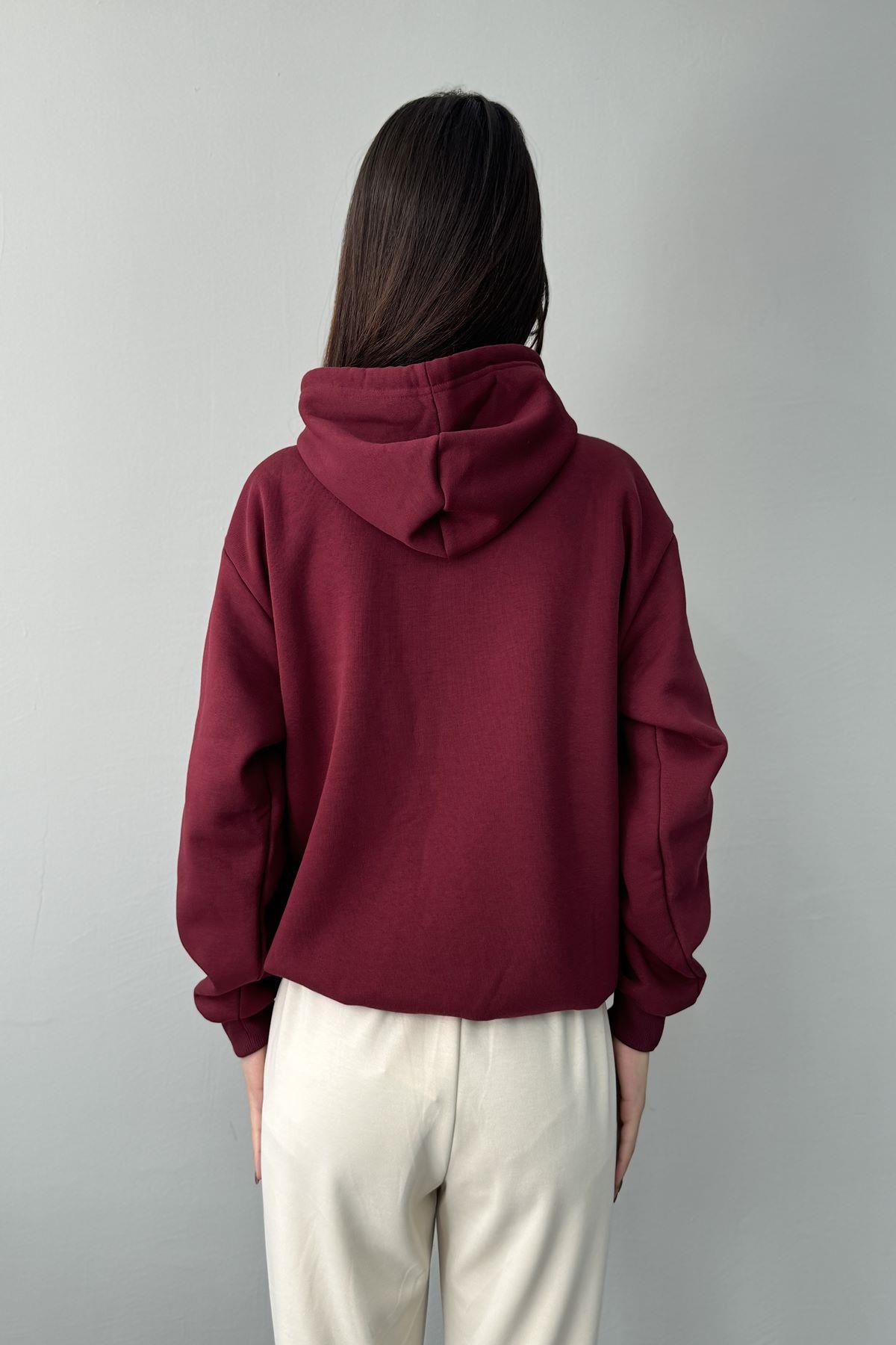 NAKIŞ DETAY SWEATSHIRT