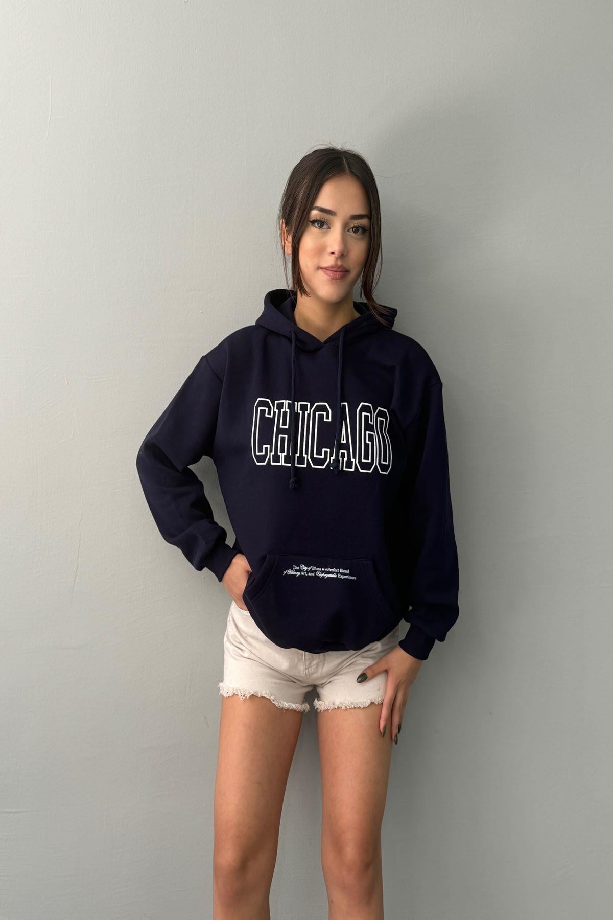 NAKIŞ DETAY SWEATSHIRT