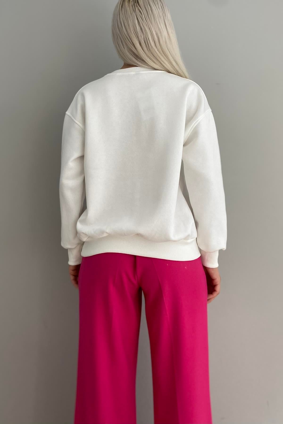NAKIŞ DETAYLI SWEAT