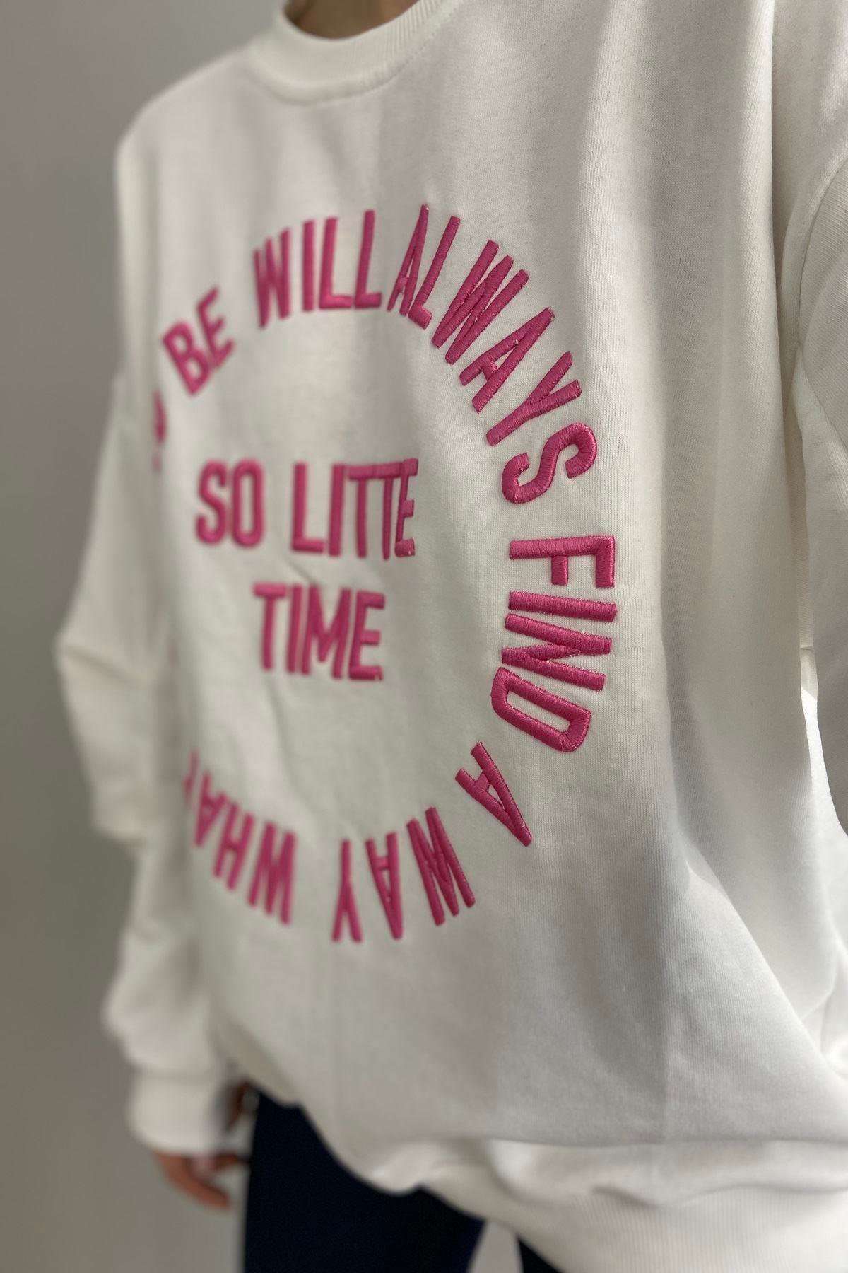NAKIŞ DETAYLI SWEAT