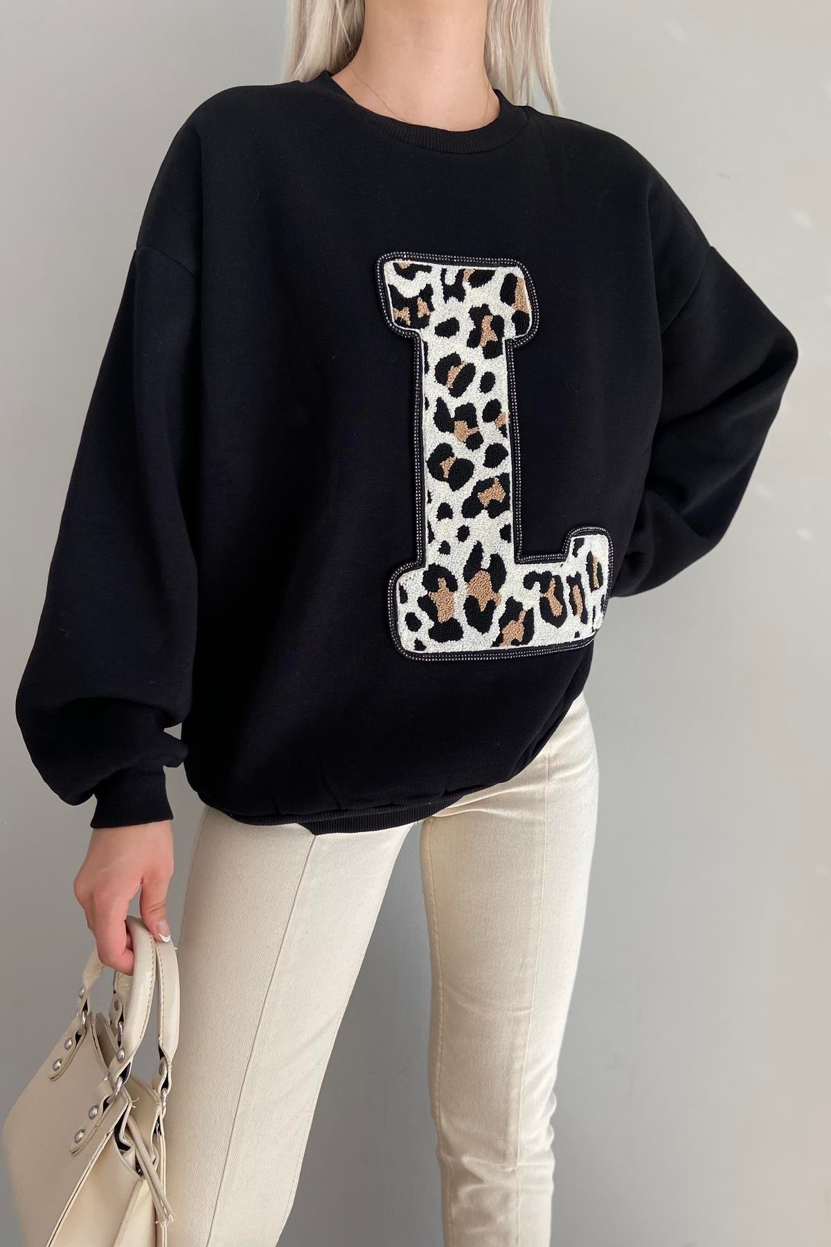 NAKIŞ DETAYLI SWEATSHIRT