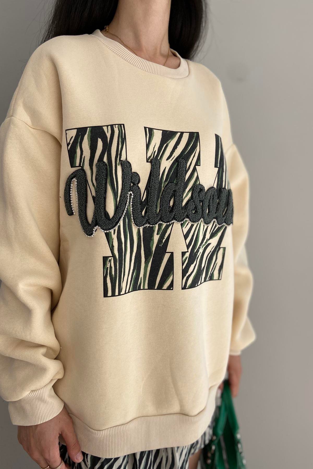 NAKIŞ DETAYLI SWEATŞHIRT