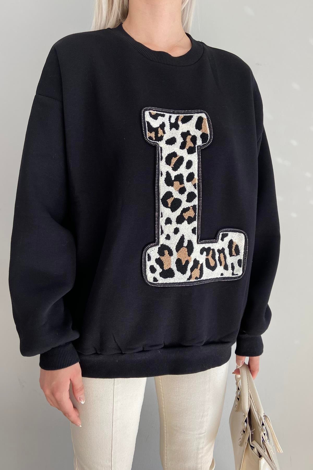 NAKIŞ DETAYLI SWEATSHIRT