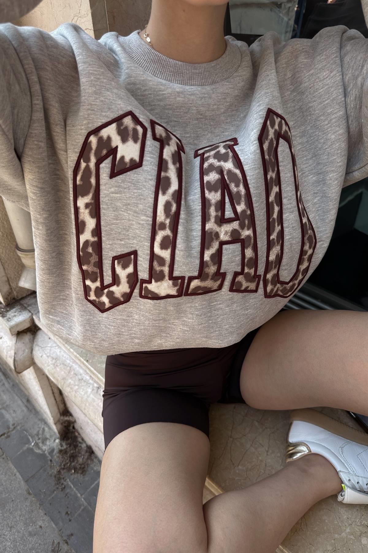 NAKIŞ DETAYLI SWEATSHIRT