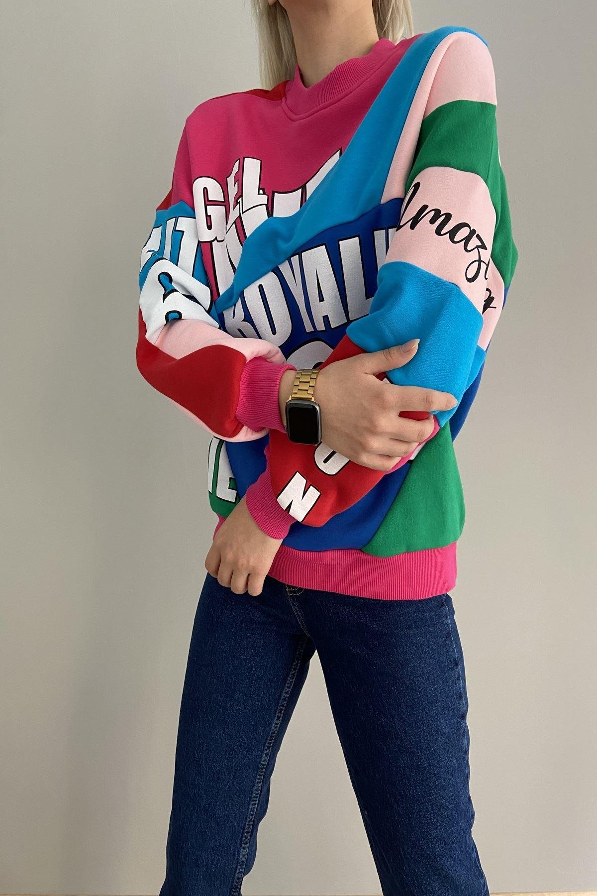 PATCHLİ SWEAT