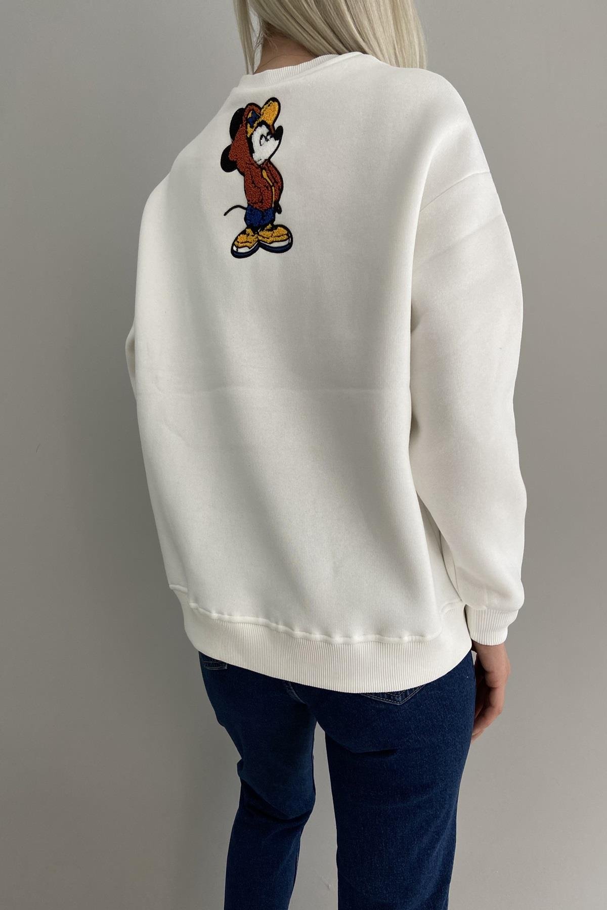 SUZİNE NAKIŞLI MICKEY SWEAT