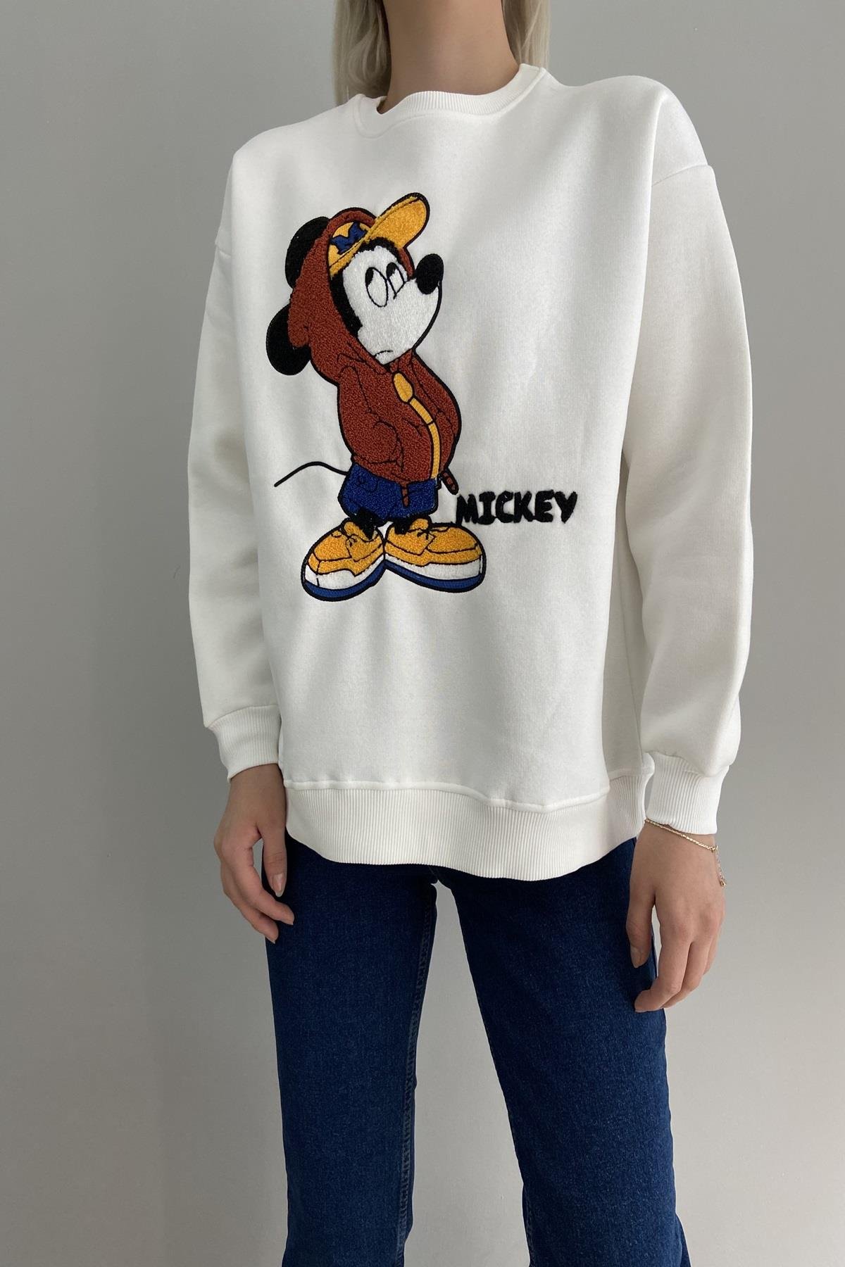 SUZİNE NAKIŞLI MICKEY SWEAT